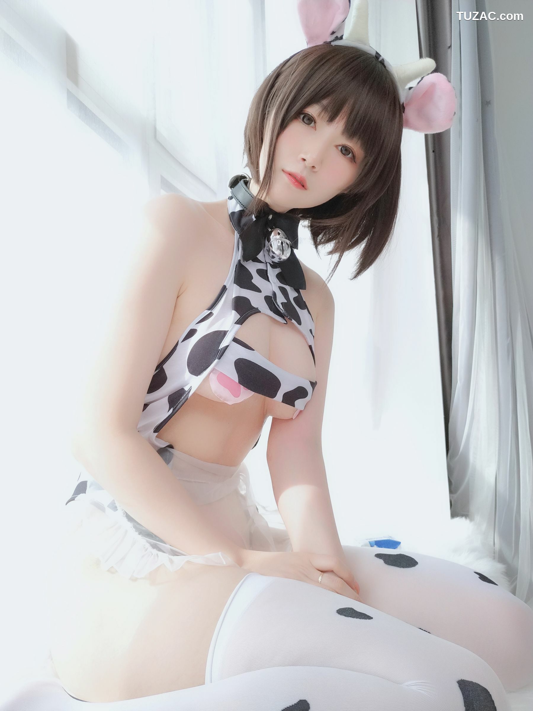 网络美女_ 白银 - 可爱奶牛[90P]