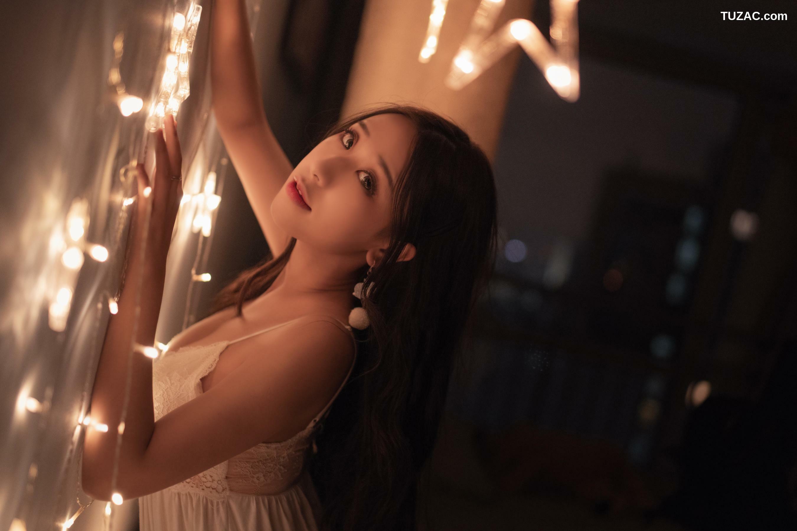 网络美女_ 穆零Mu0 - 灯下睡衣 [16P]