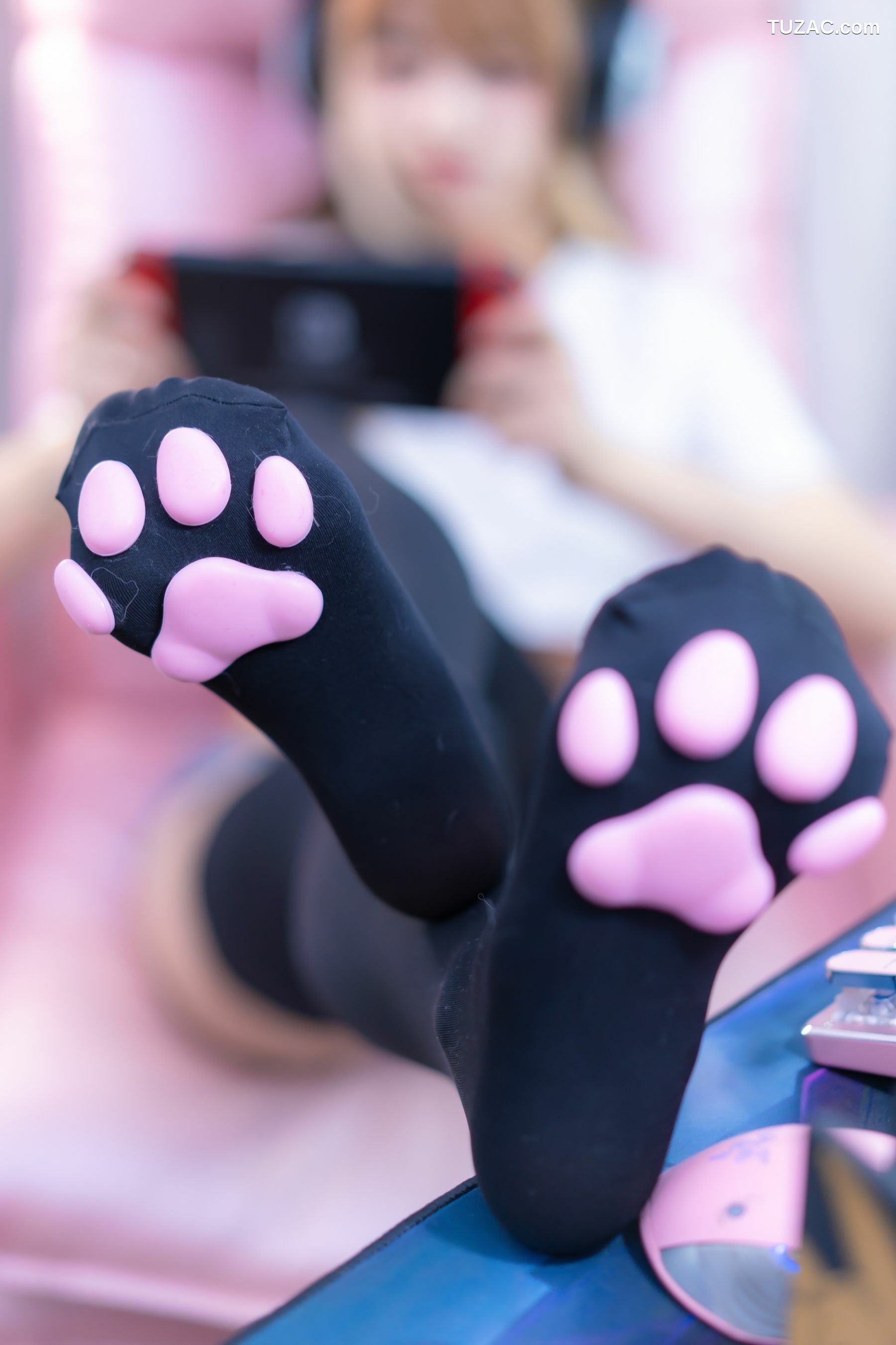 网络美女_ 米线线sama - 电竞猫咪 写真套图[74P]