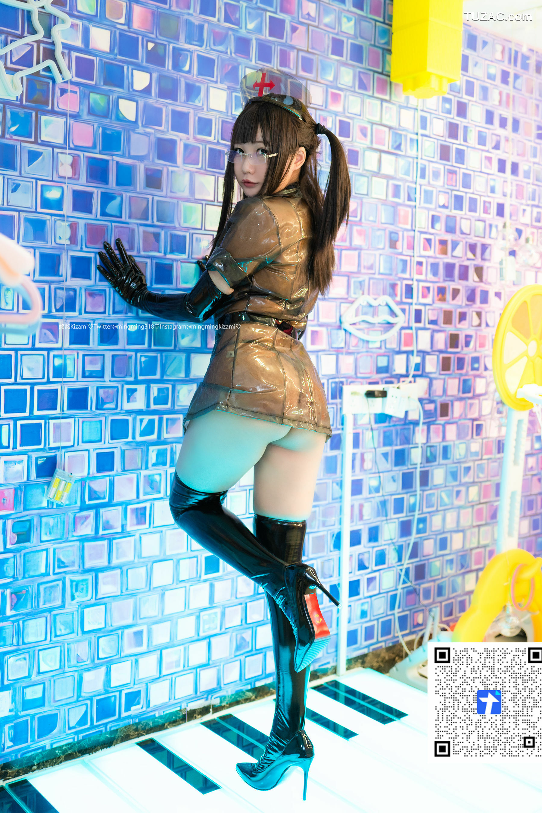 网络美女_ 自撮りVol.30 胶衣[49P]