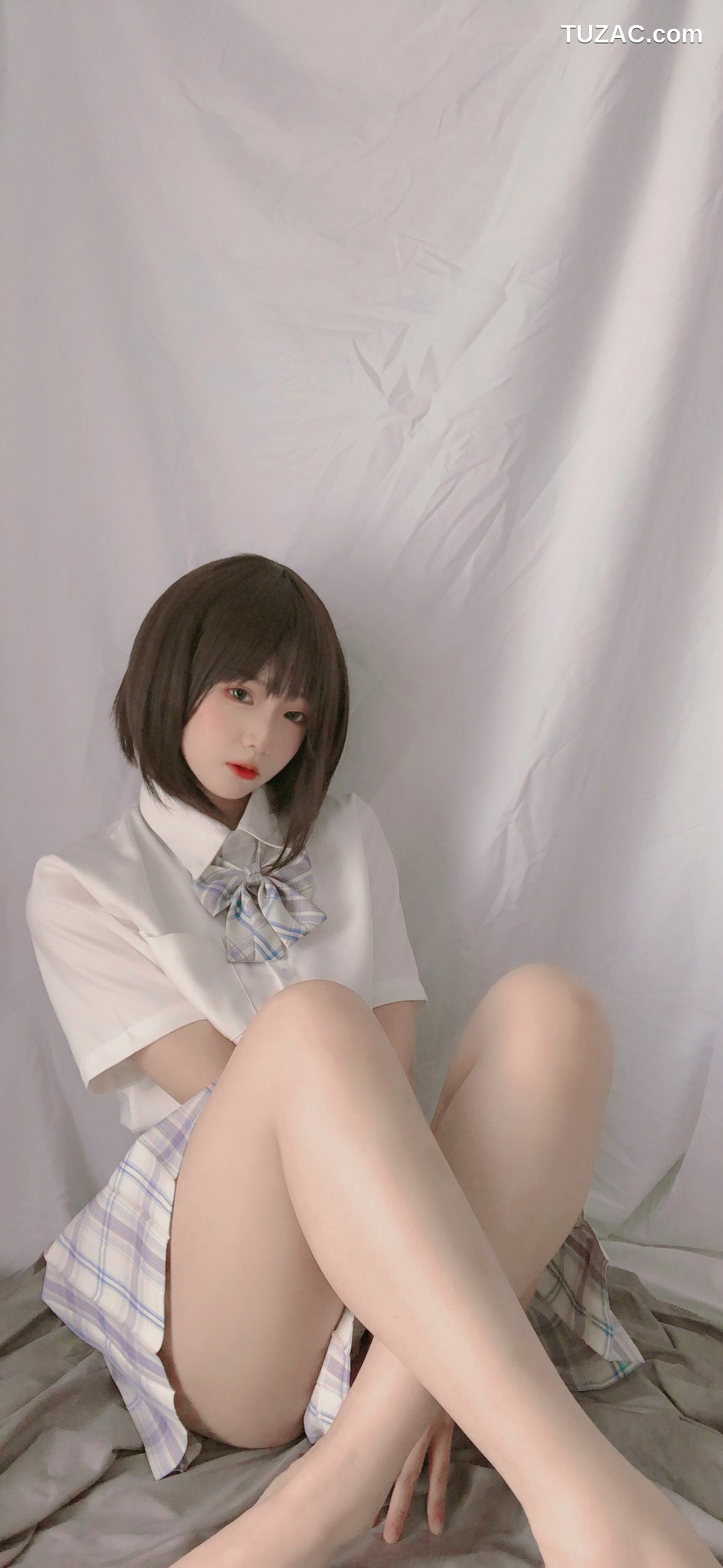 网络美女_ 萌妹是青水 - 学妹jk[33P]