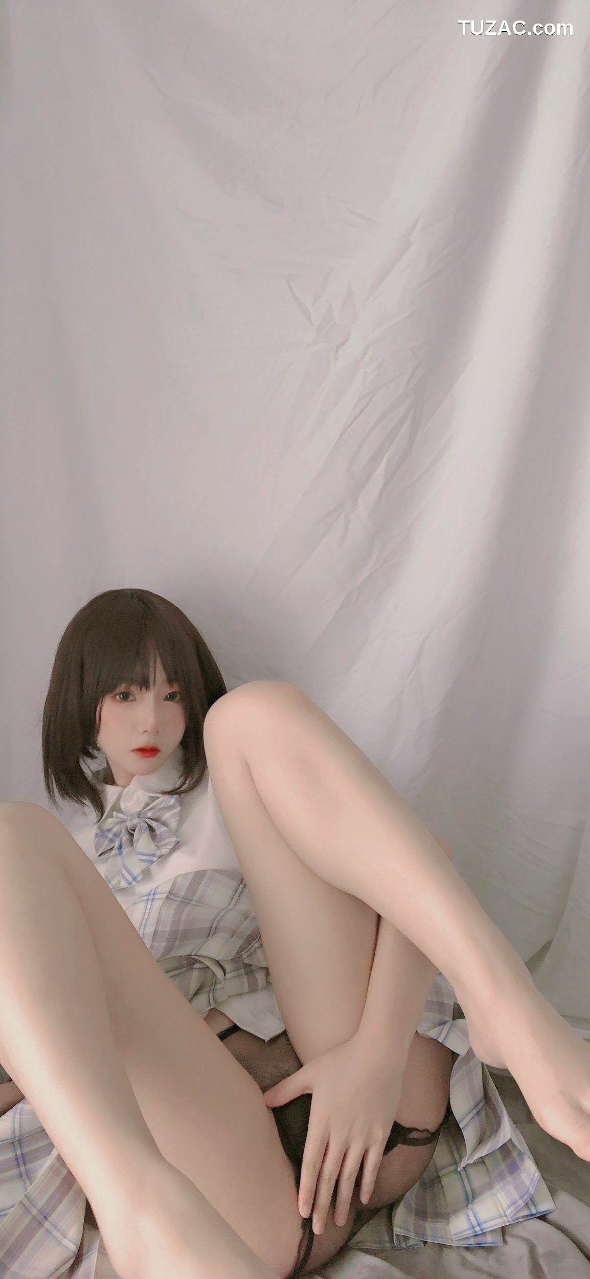 网络美女_ 萌妹是青水 - 学妹jk[33P]