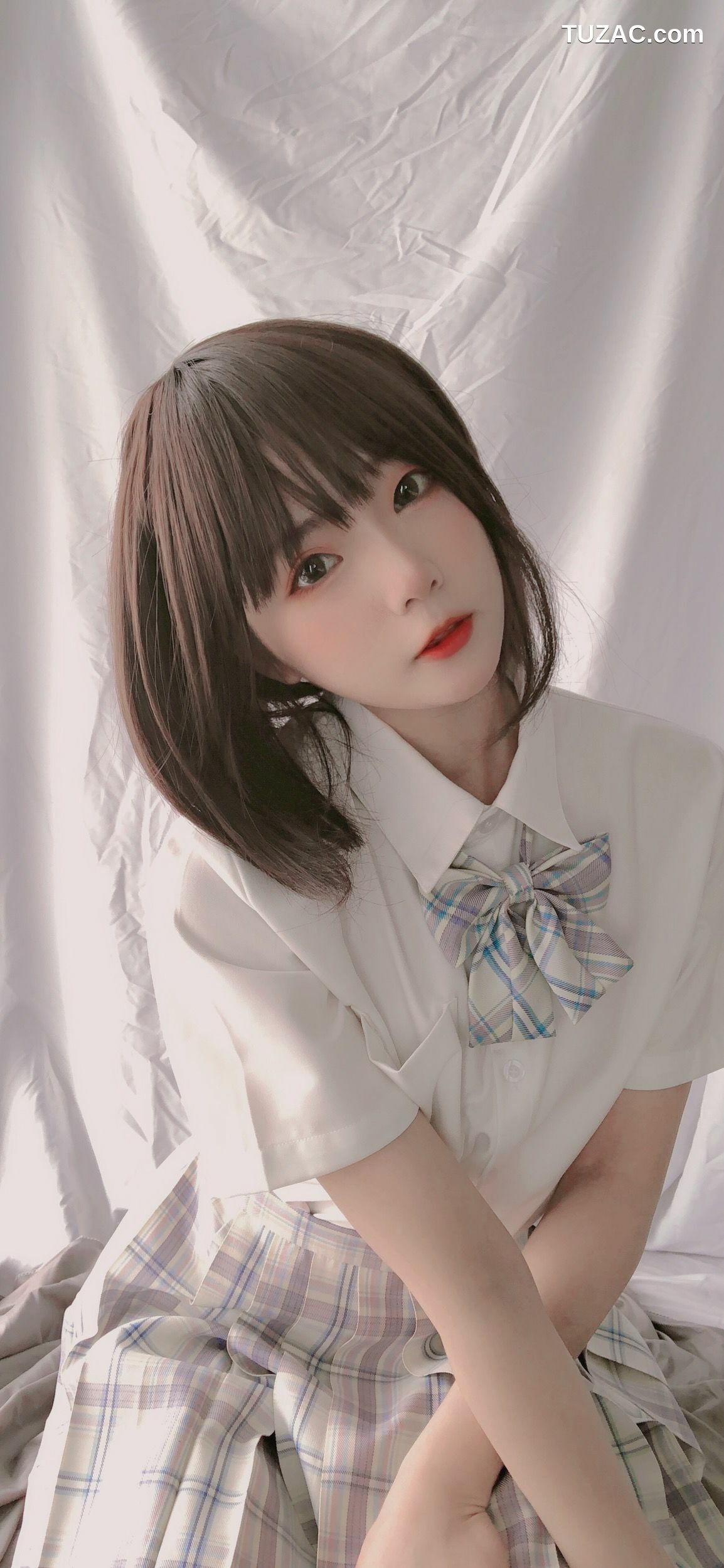 网络美女_ 萌妹是青水 - 学妹jk[33P]