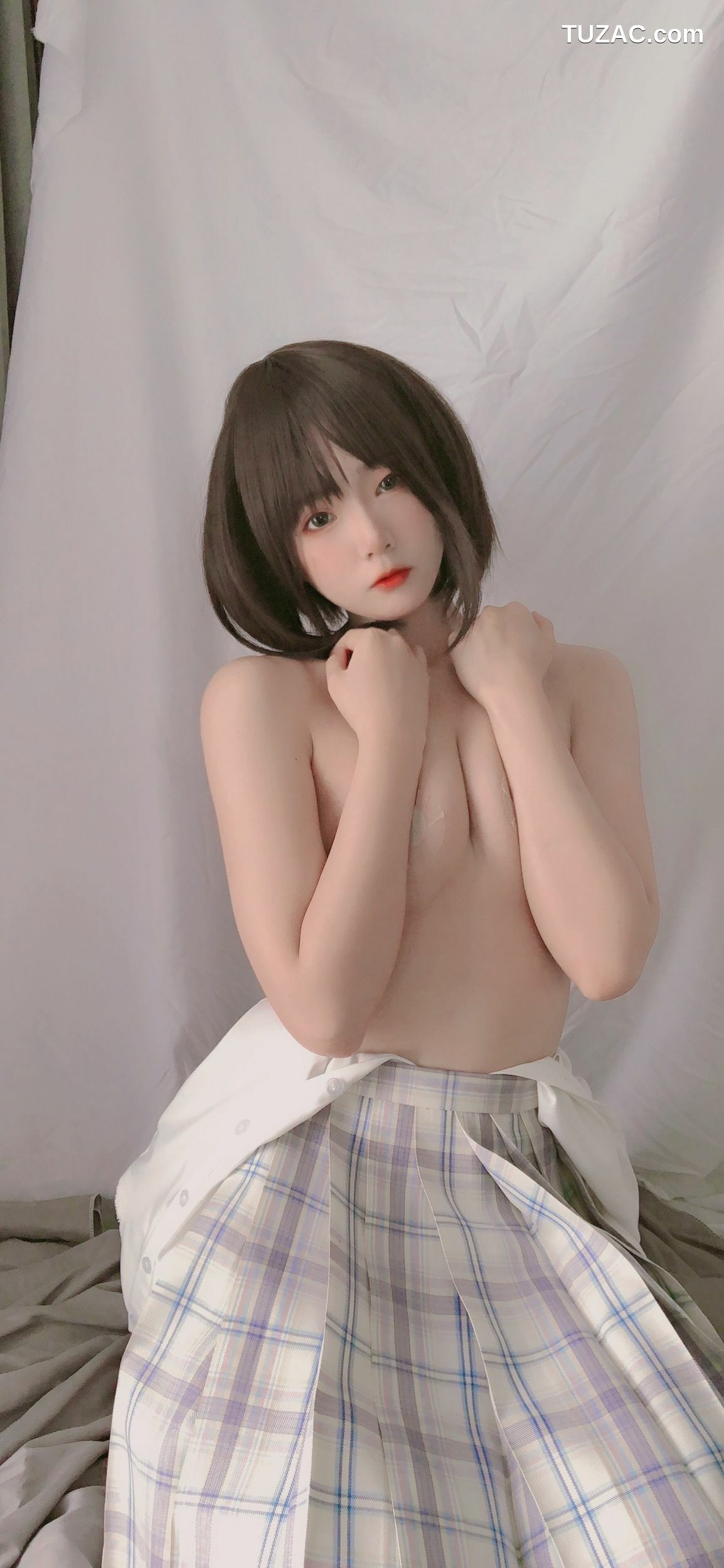 网络美女_ 萌妹是青水 - 学妹jk[33P]