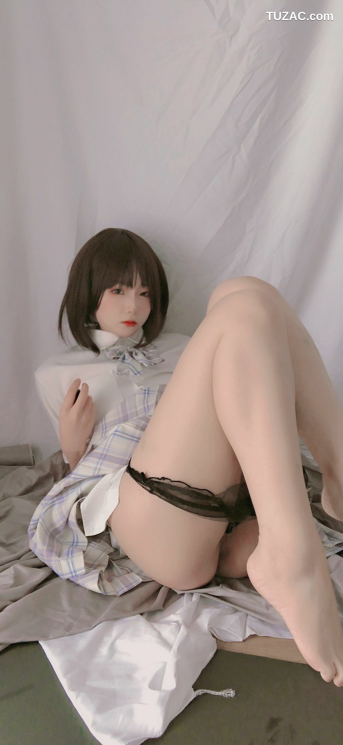 网络美女_ 萌妹是青水 - 学妹jk[33P]