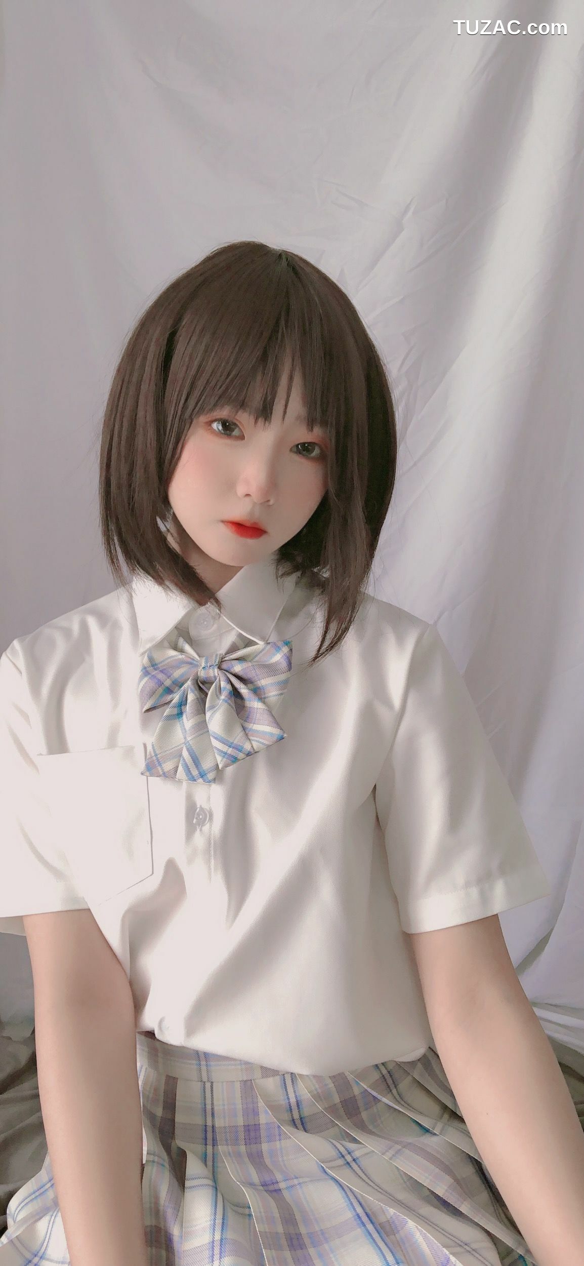 网络美女_ 萌妹是青水 - 学妹jk[33P]