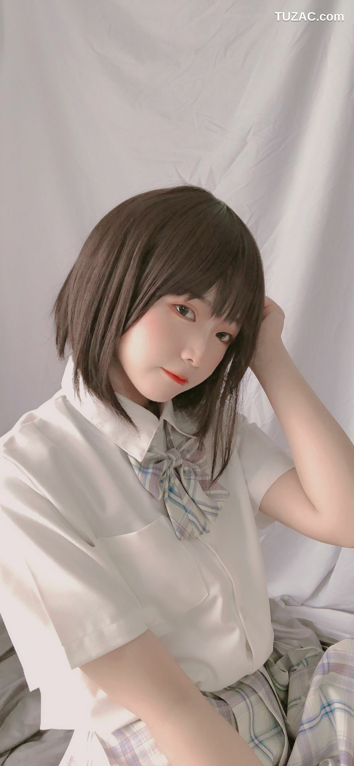 网络美女_ 萌妹是青水 - 学妹jk[33P]