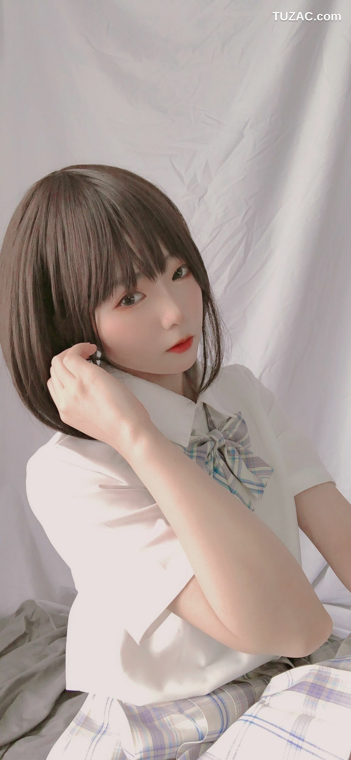 网络美女_ 萌妹是青水 - 学妹jk[33P]