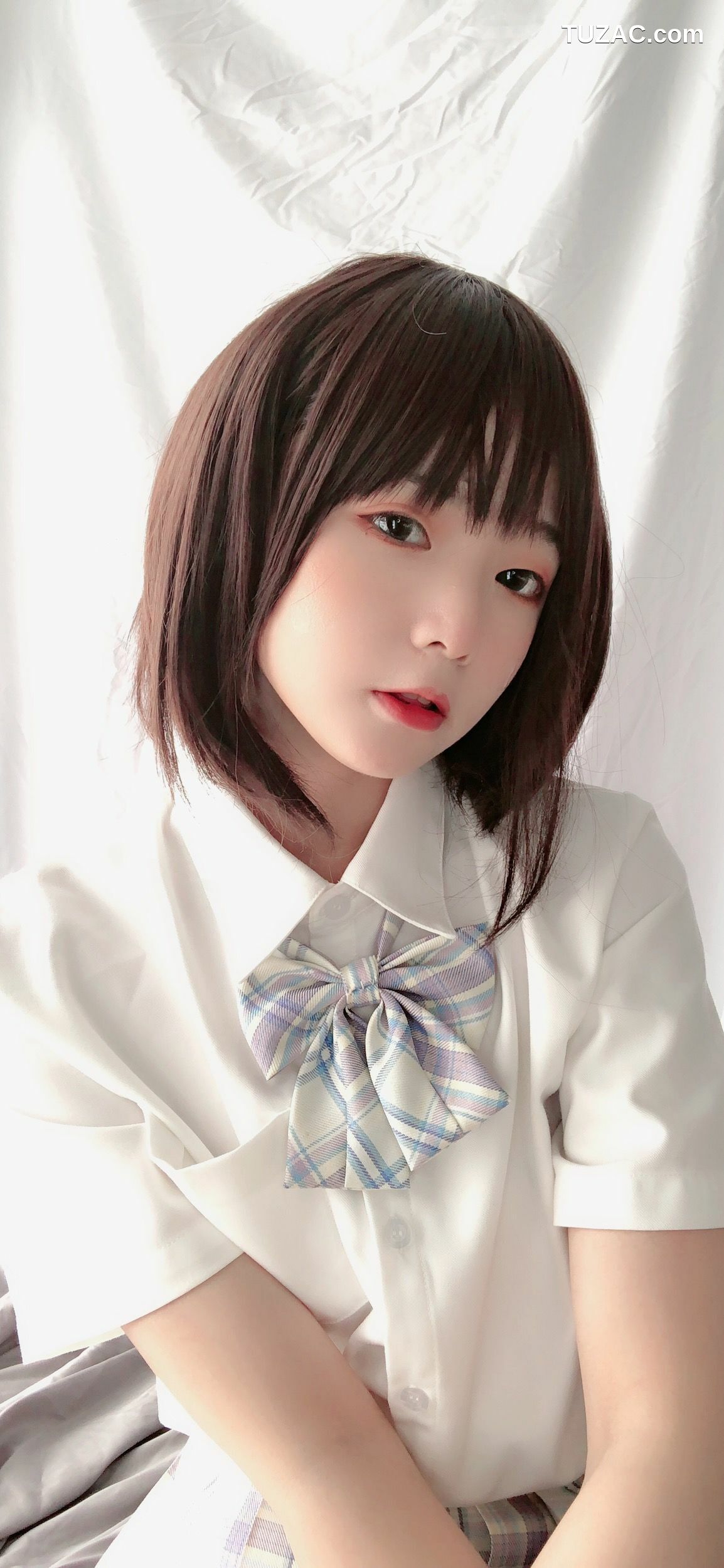 网络美女_ 萌妹是青水 - 学妹jk[33P]