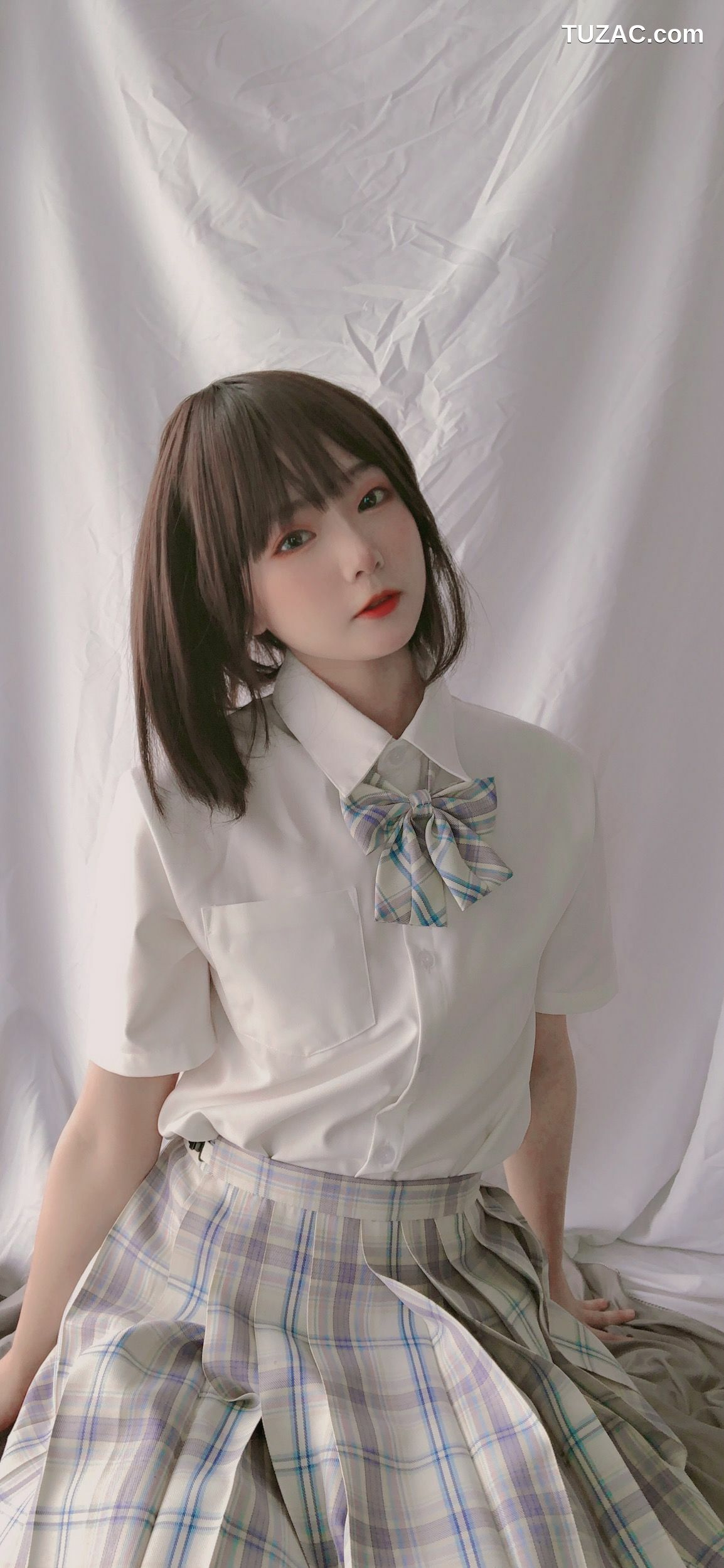 网络美女_ 萌妹是青水 - 学妹jk[33P]