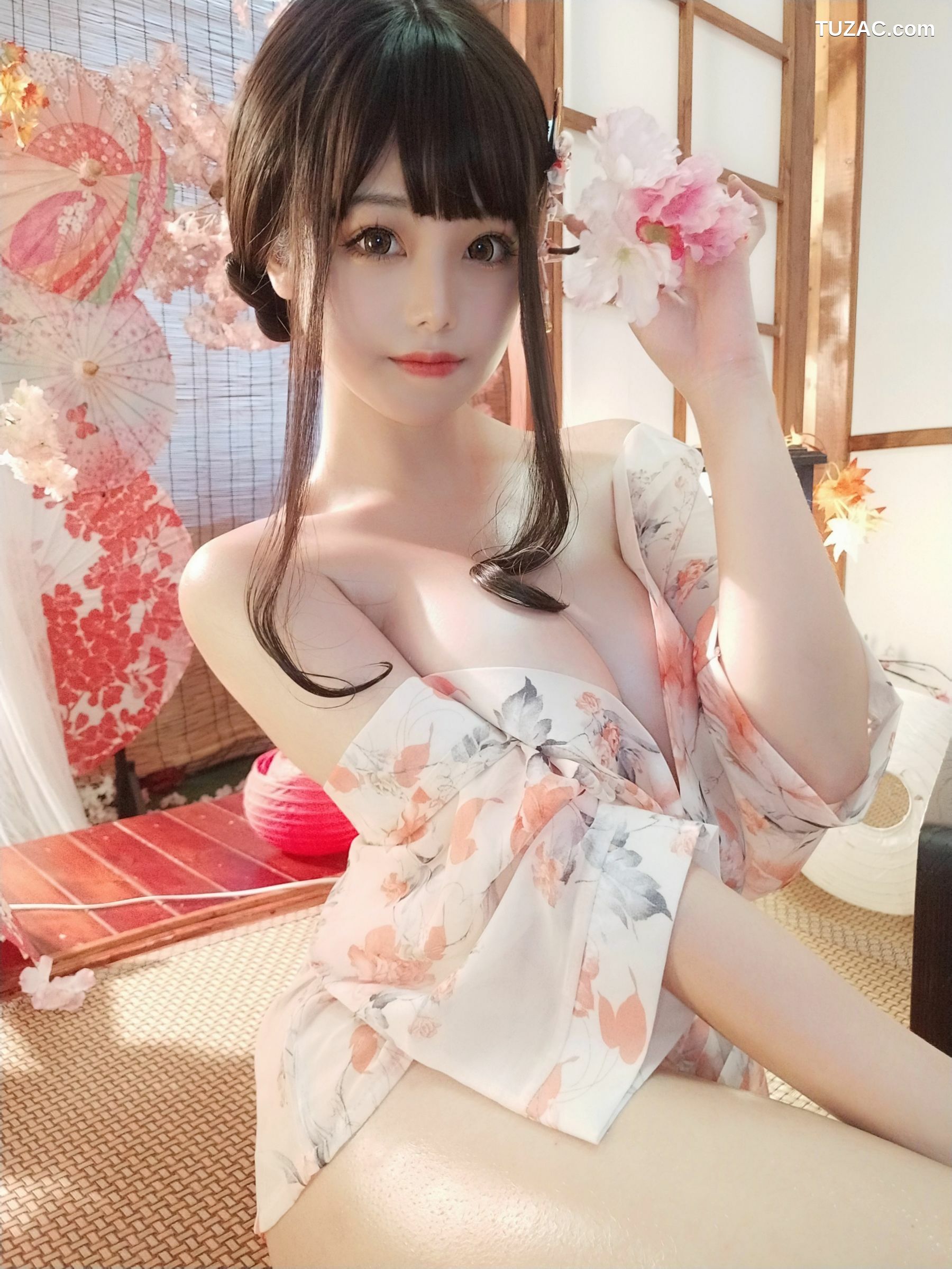 网络美女_ 萌系小姐姐蜜汁猫裘 - 浴娘[29P]