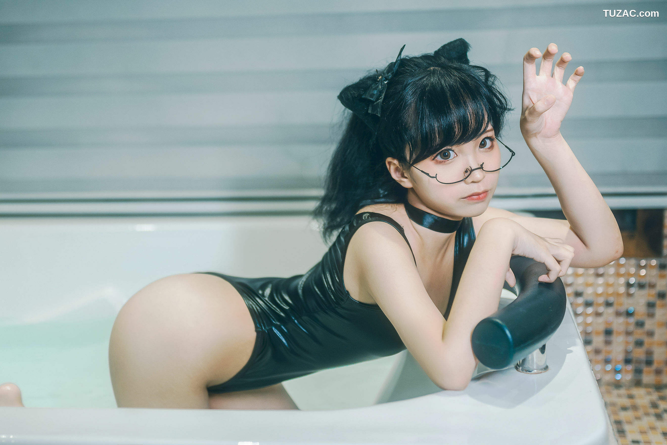 网络美女_ 蠢沫沫 《猫耳死库水》 写真集[40P]