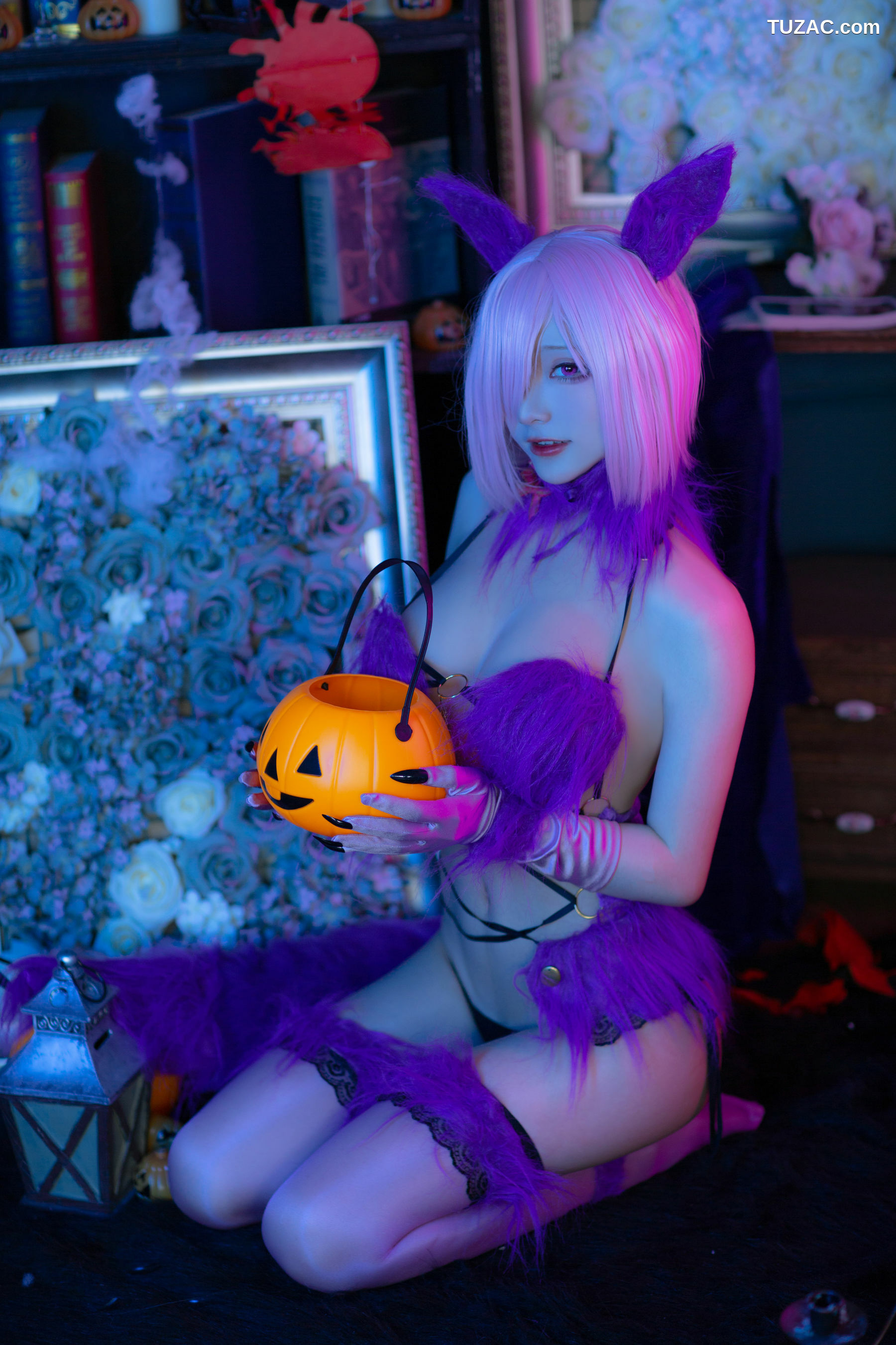 网络美女_ 起司块wii - 万圣节玛修[29P]