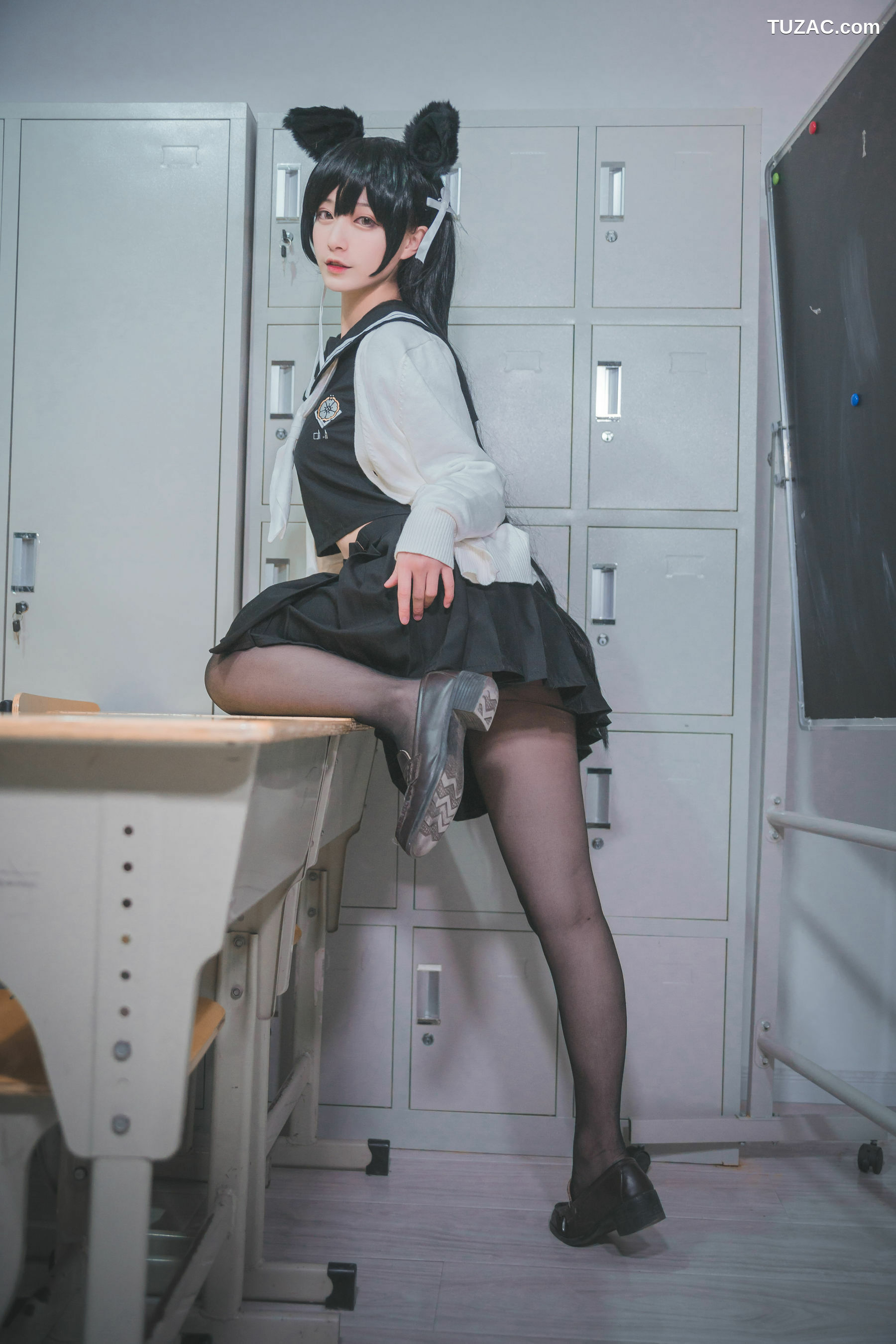 网络美女_ 铁板烧鬼舞w 《爱宕jk》 写真集[12P]