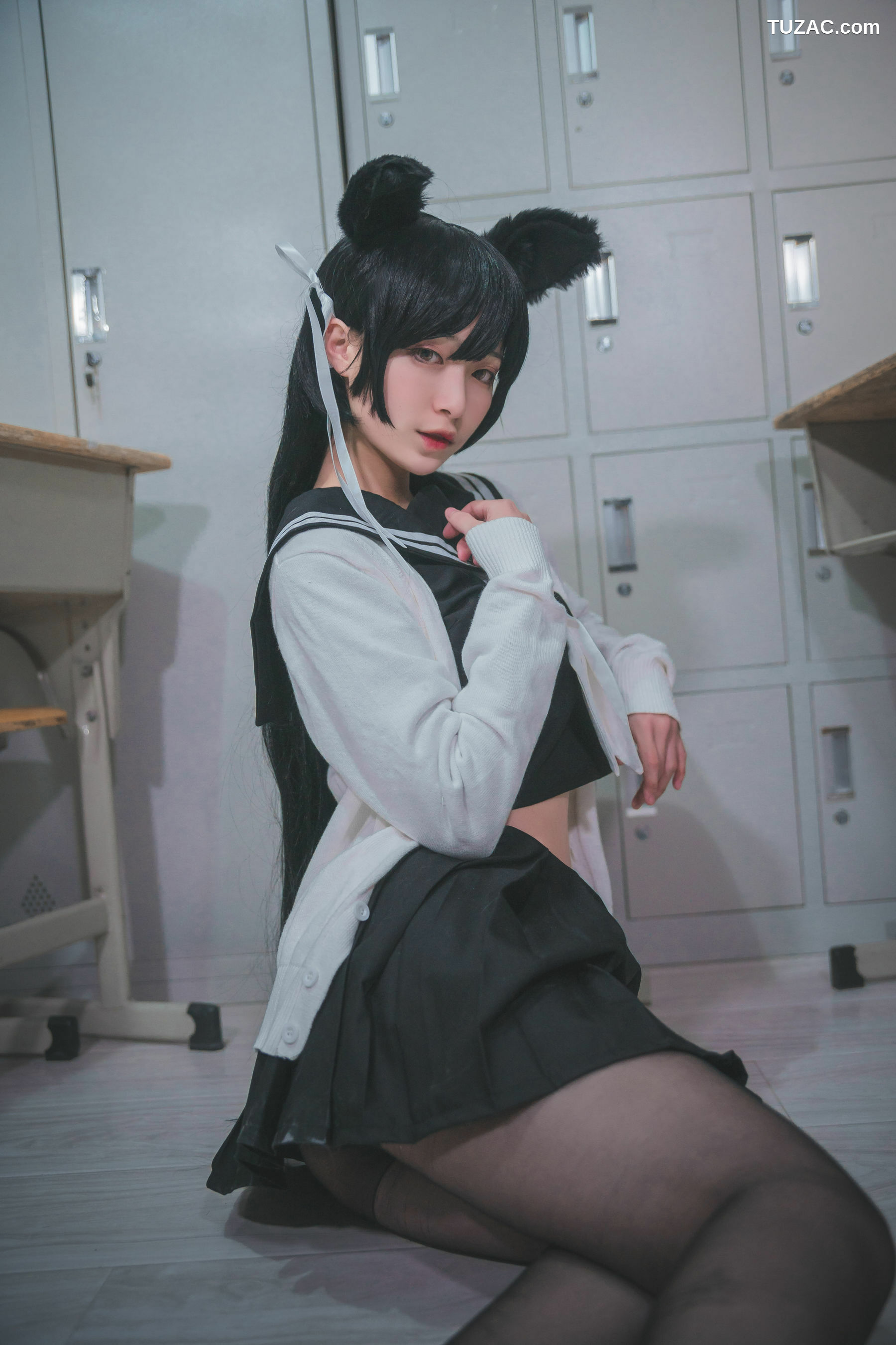 网络美女_ 铁板烧鬼舞w 《爱宕jk》 写真集[12P]