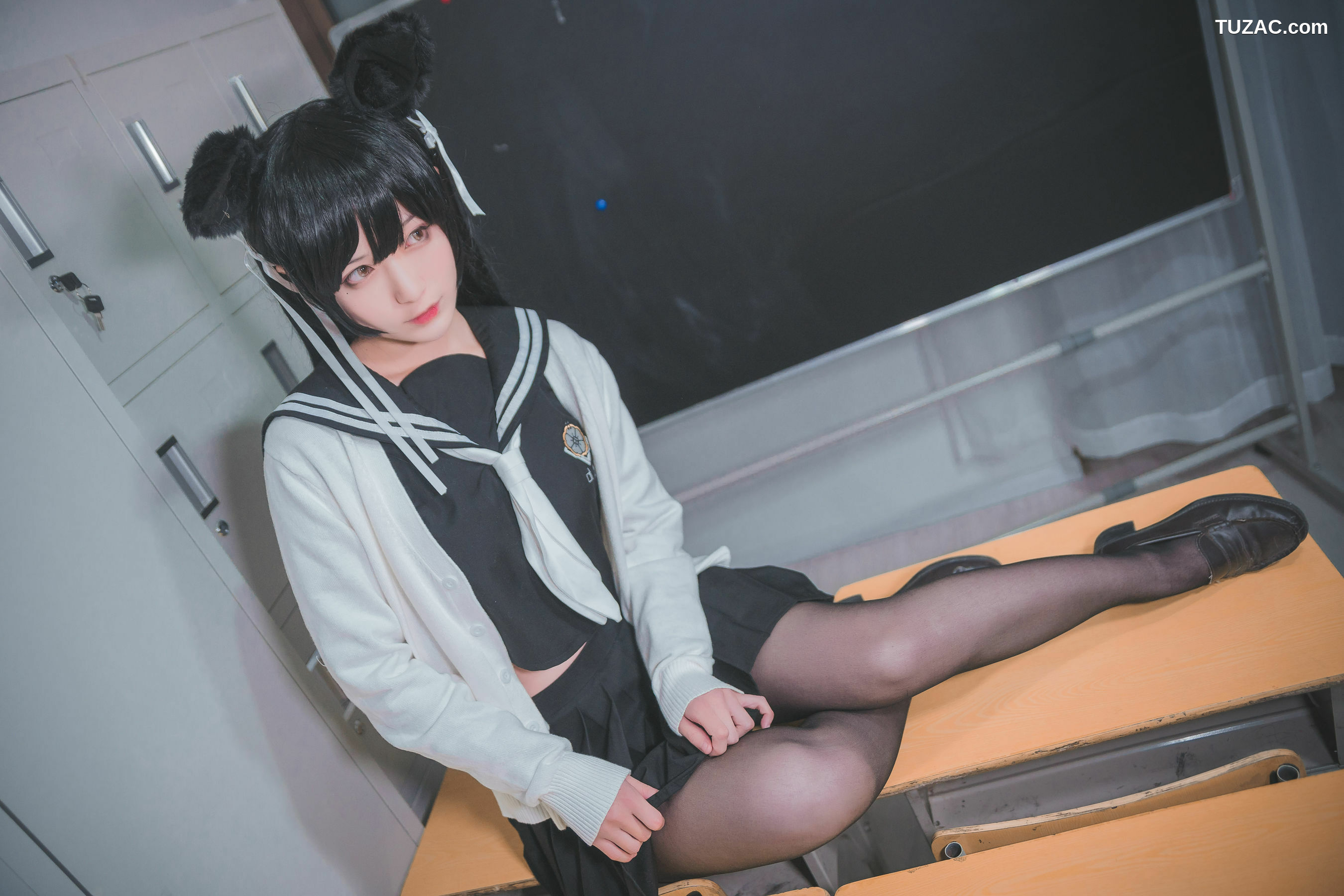 网络美女_ 铁板烧鬼舞w 《爱宕jk》 写真集[12P]