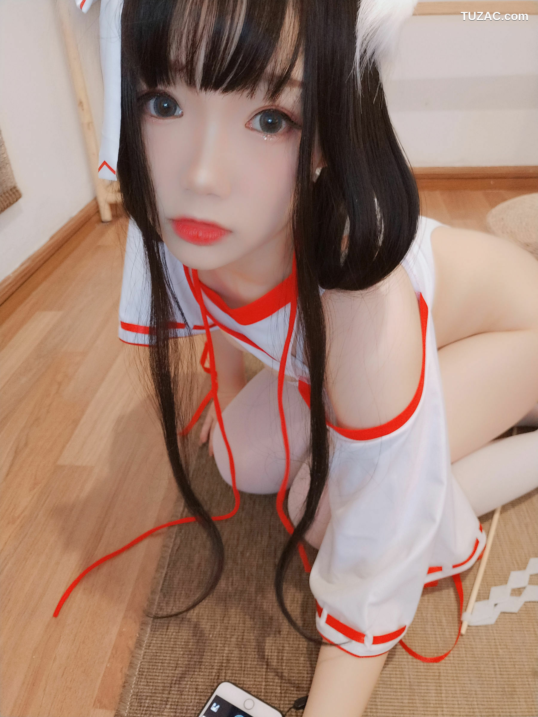 网络美女_ 雪晴Astra 《神社の猫》 写真集[96P]