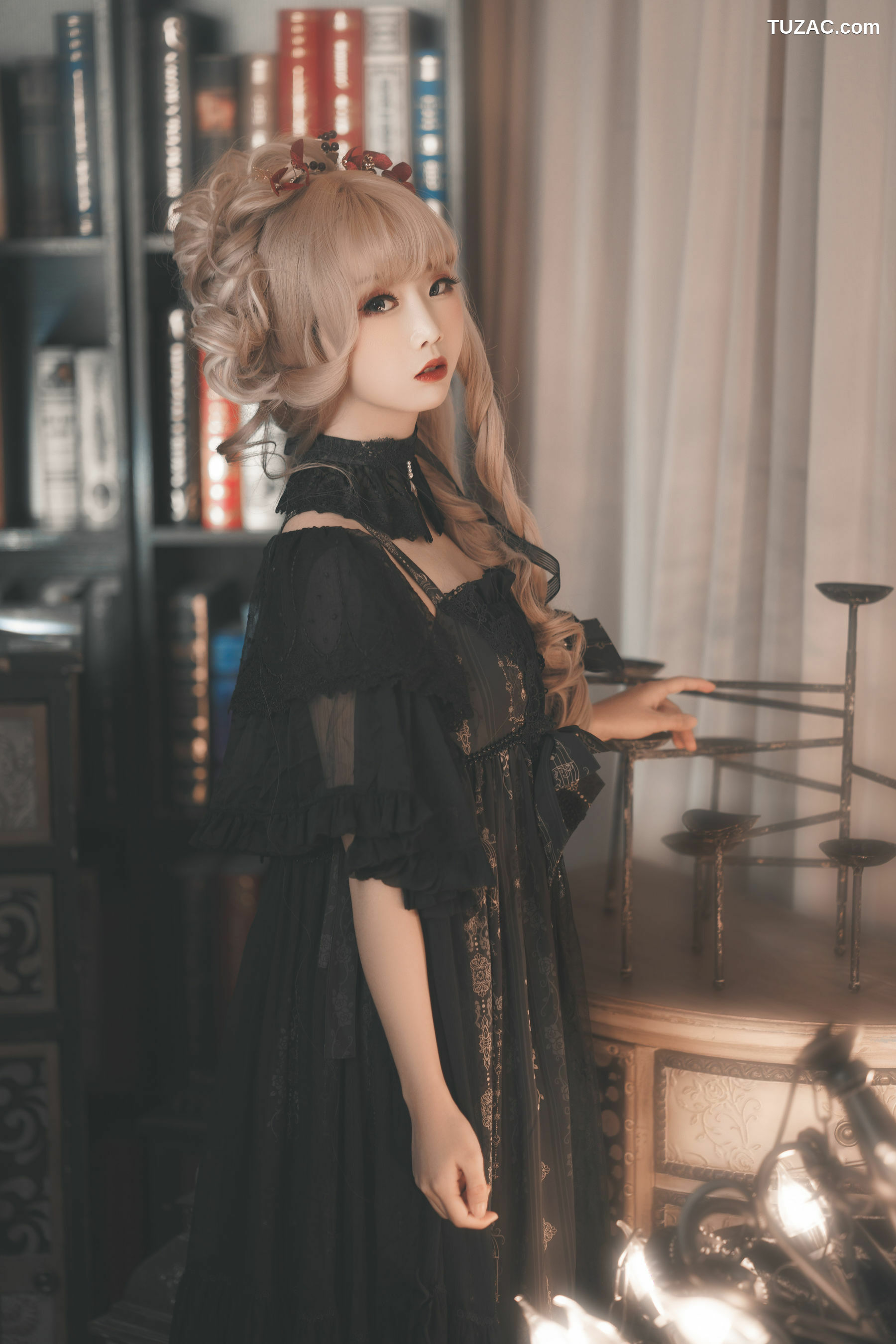 网络美女_ 面饼仙儿 《十六夜颂歌》 写真集[12P]
