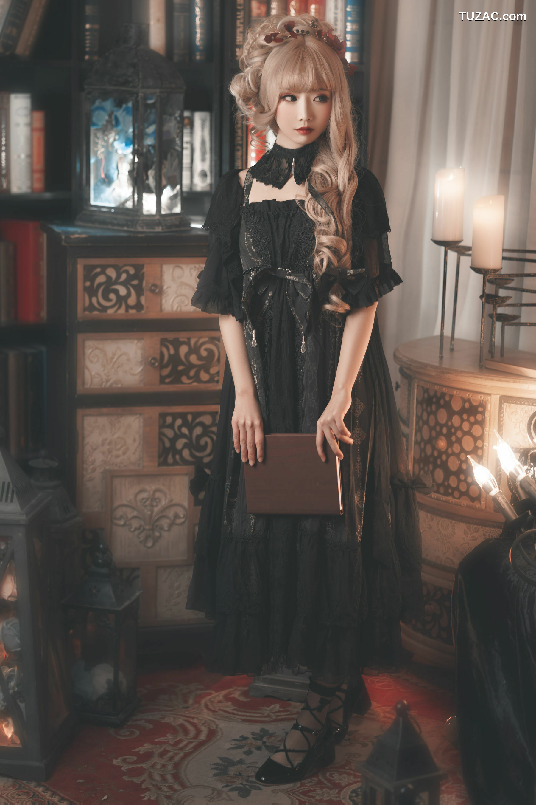 网络美女_ 面饼仙儿 《十六夜颂歌》 写真集[12P]