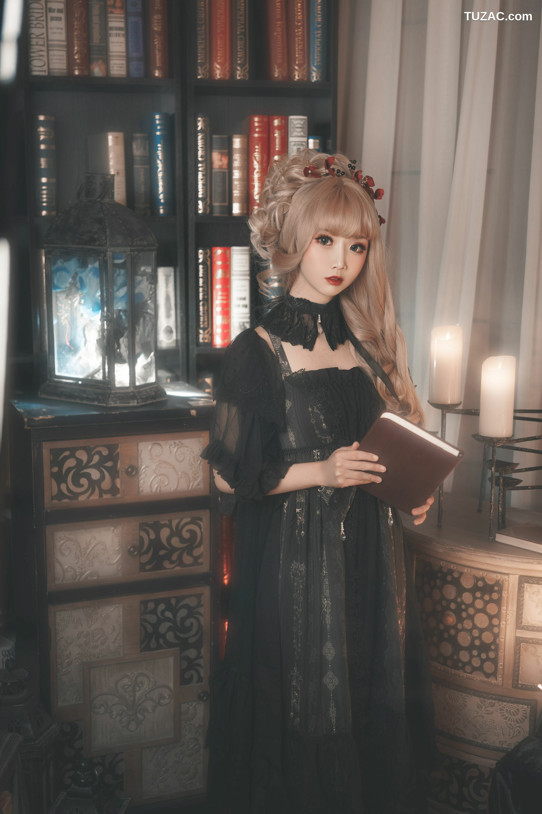 网络美女_ 面饼仙儿 《十六夜颂歌》 写真集[12P]