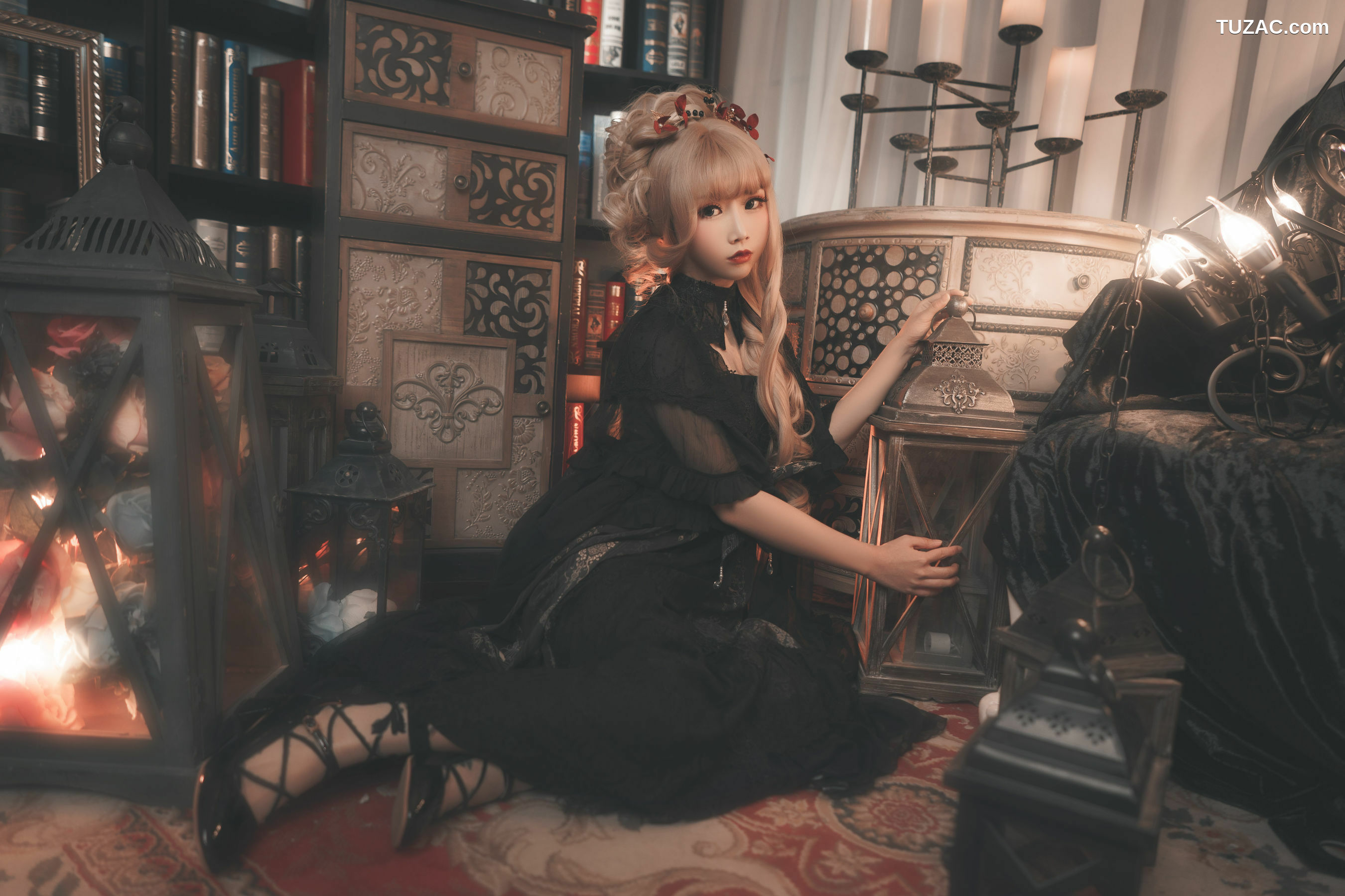网络美女_ 面饼仙儿 《十六夜颂歌》 写真集[12P]