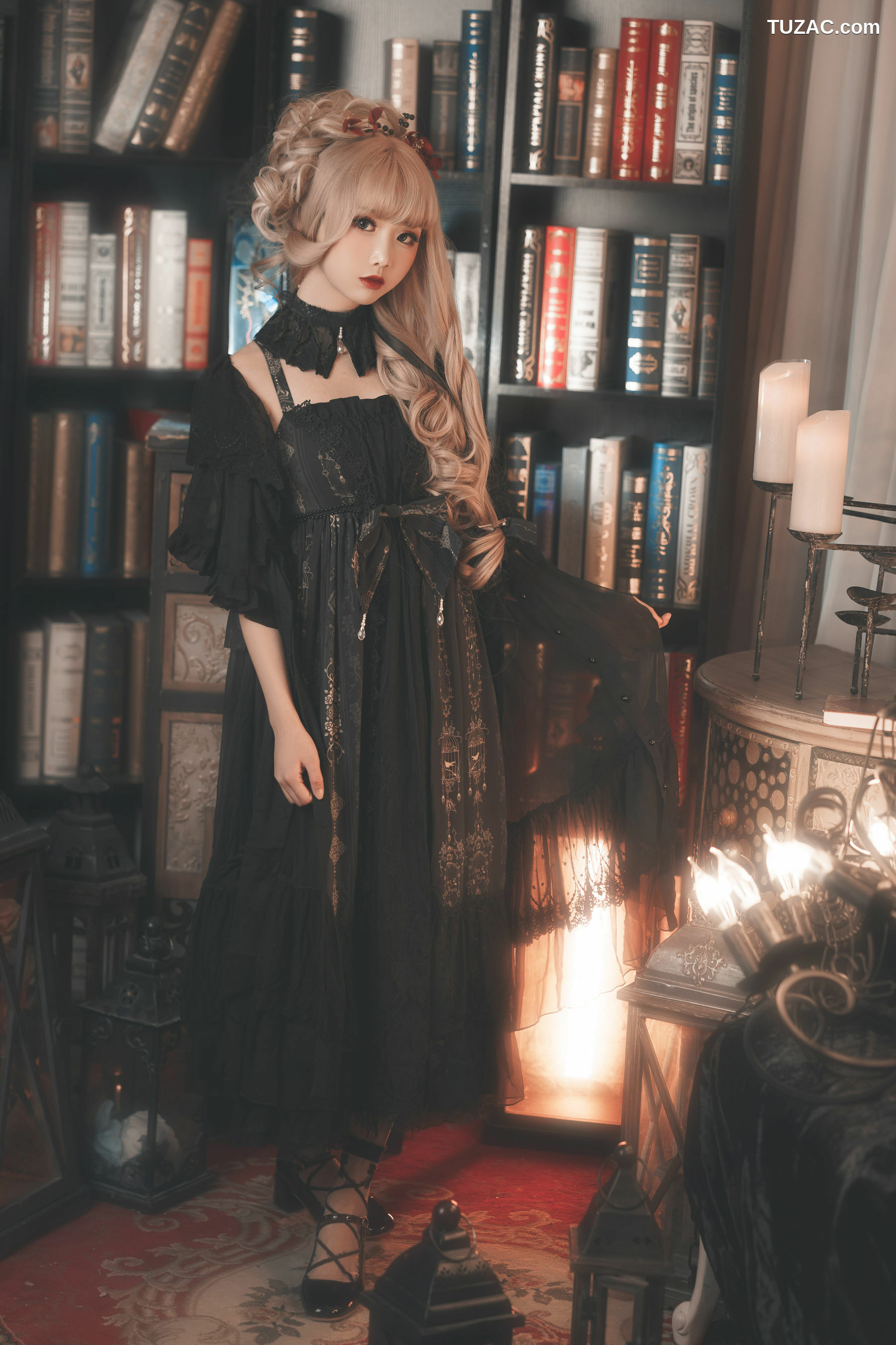 网络美女_ 面饼仙儿 《十六夜颂歌》 写真集[12P]