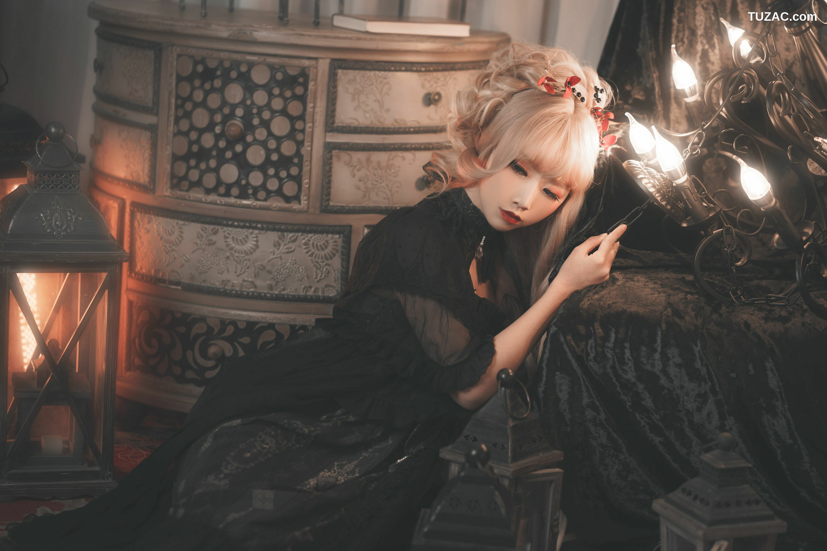 网络美女_ 面饼仙儿 《十六夜颂歌》 写真集[12P]