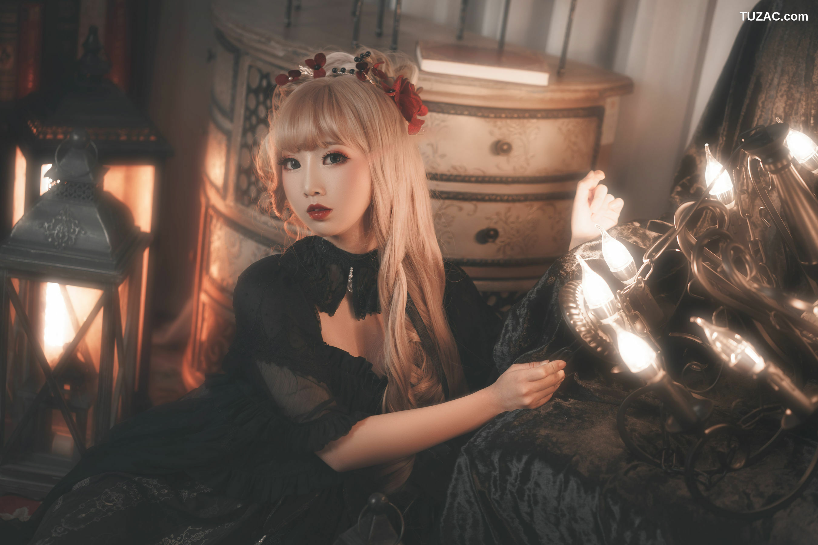 网络美女_ 面饼仙儿 《十六夜颂歌》 写真集[12P]