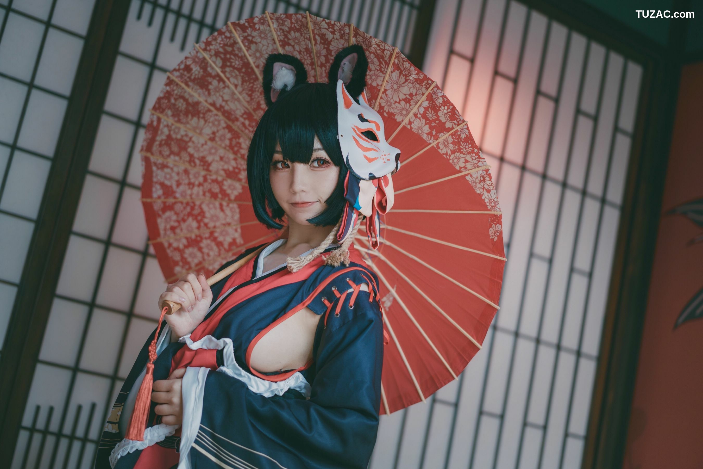 网络美女_COS美女犬神洛洛子 《碧蓝航线》 写真集