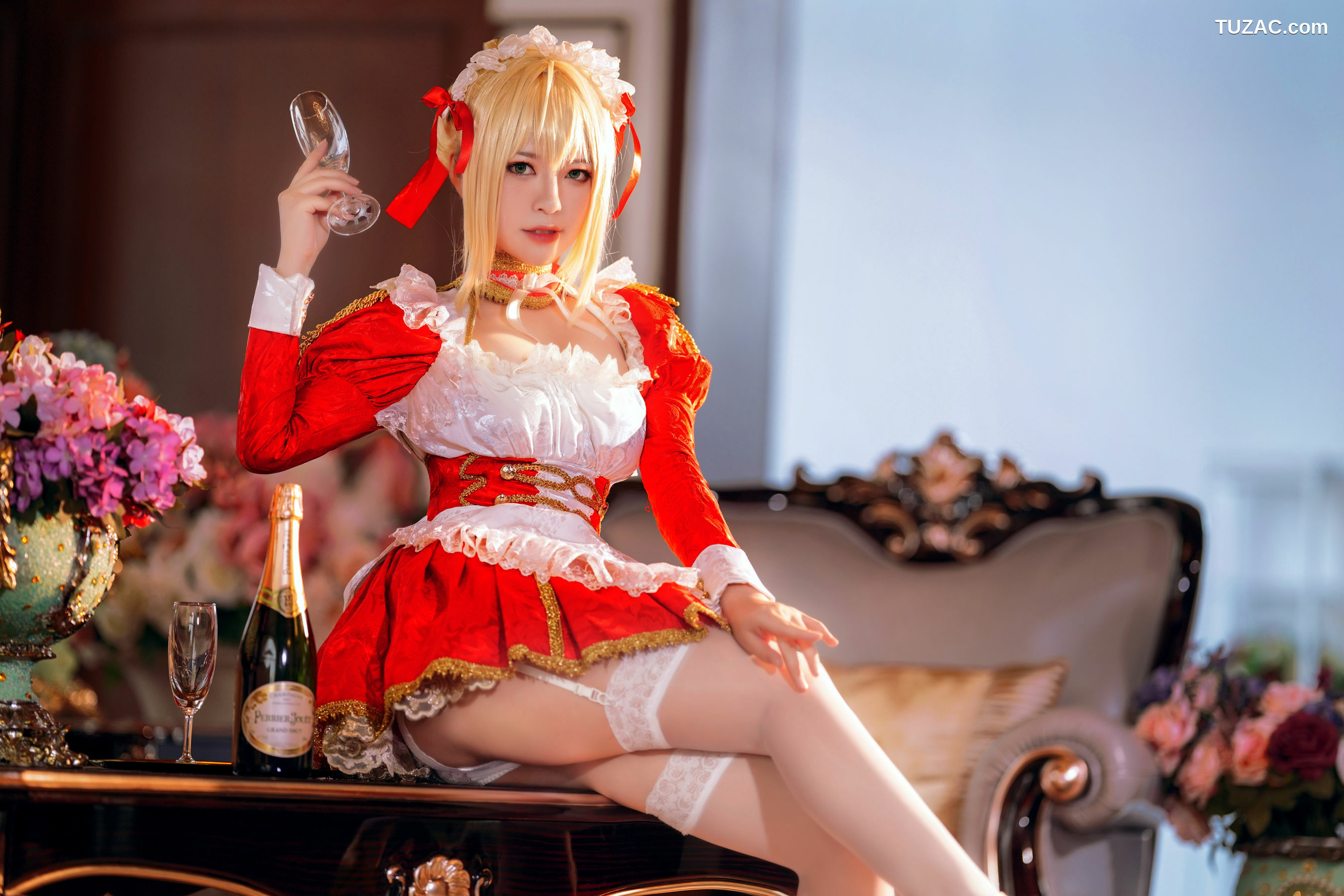 网络美女_Coser半半子 《尼禄女仆》 写真集