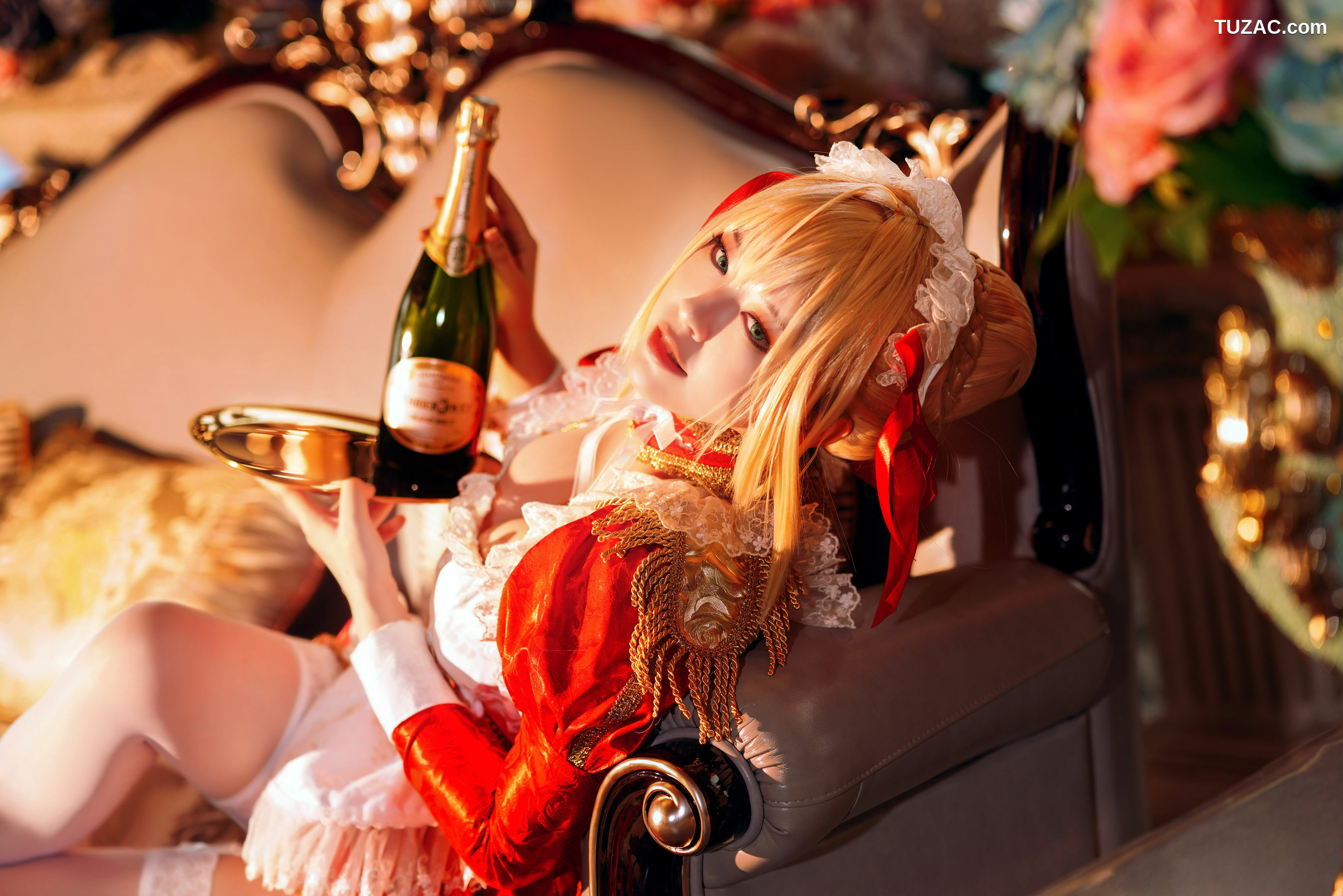 网络美女_Coser半半子 《尼禄女仆》 写真集