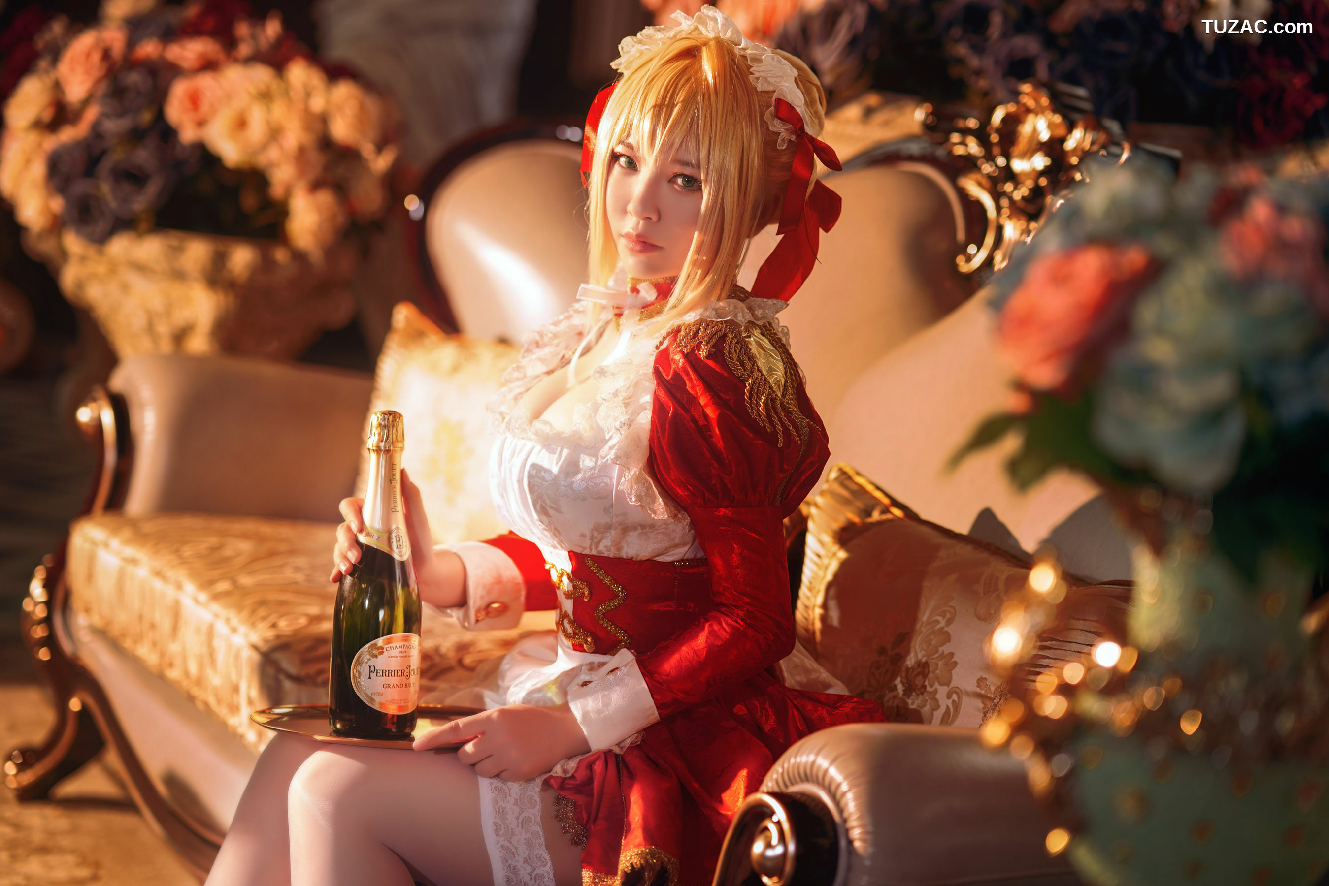 网络美女_Coser半半子 《尼禄女仆》 写真集