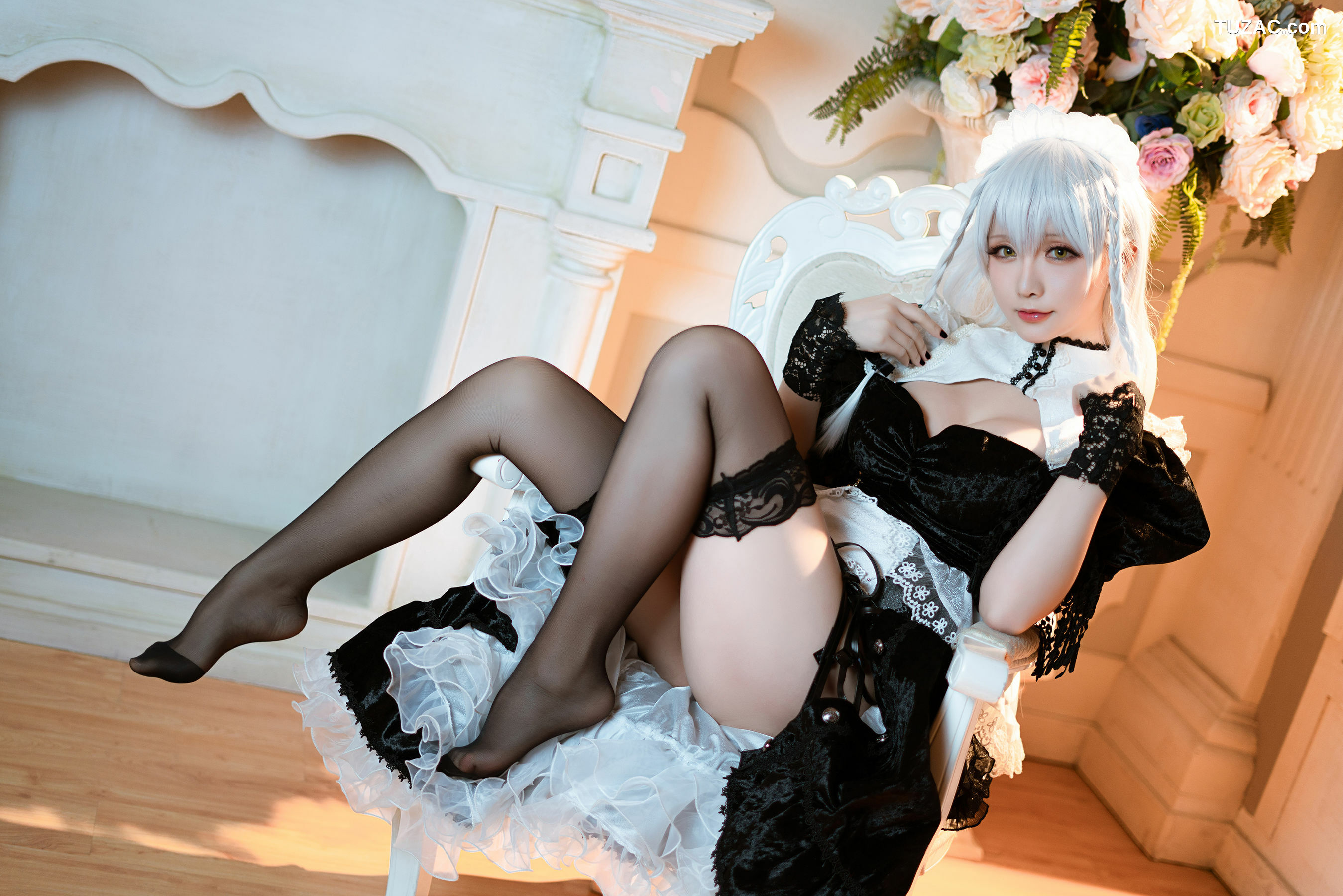 网络美女_Coser小姐姐星之迟迟 - R-Maid《赫敏》