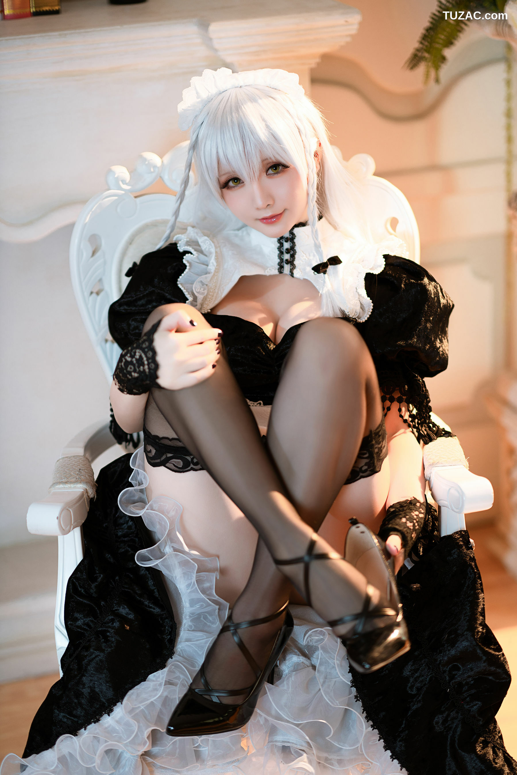 网络美女_Coser小姐姐星之迟迟 - R-Maid《赫敏》