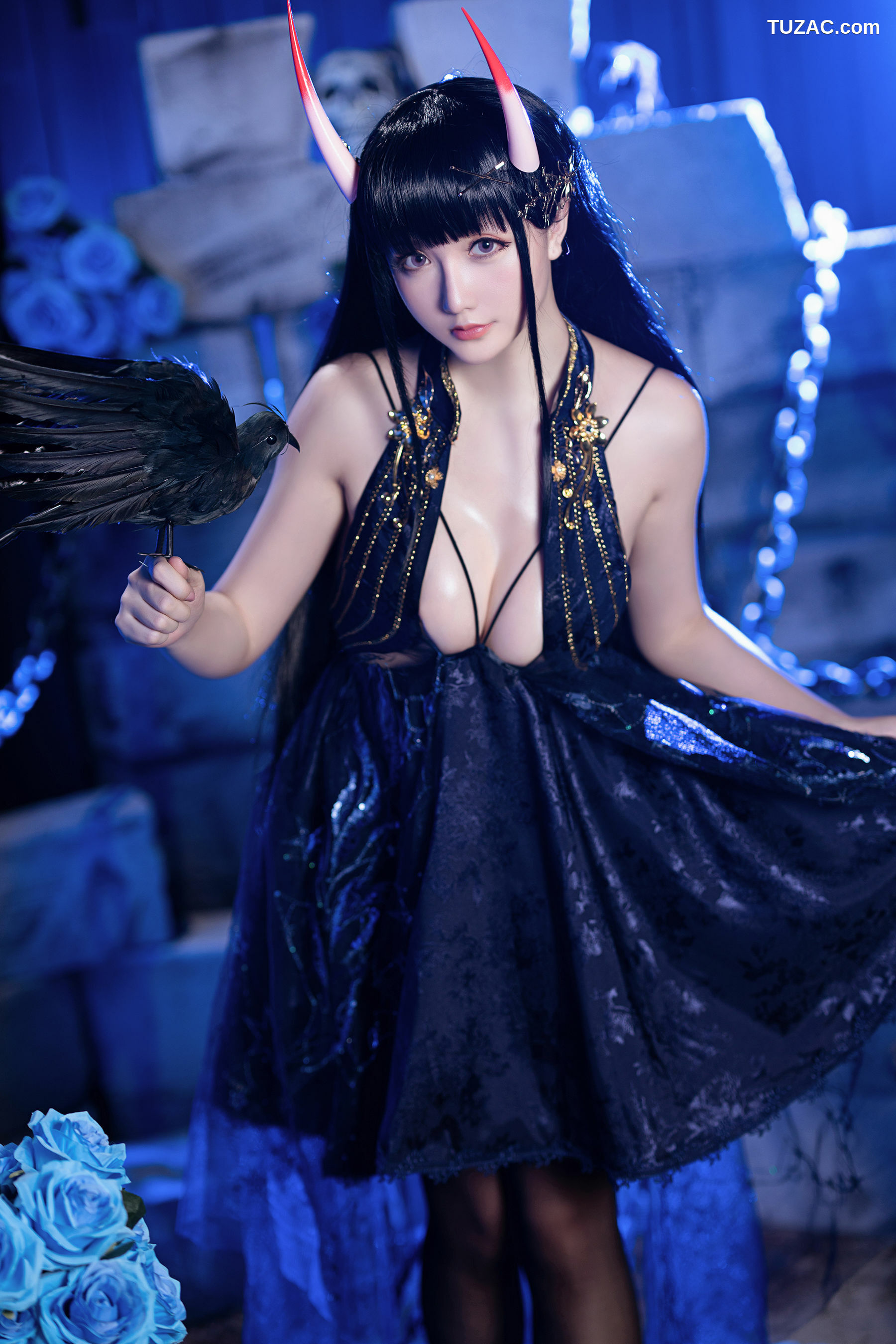 网络美女_Coser小姐姐星之迟迟 - 流星之愿《能代》