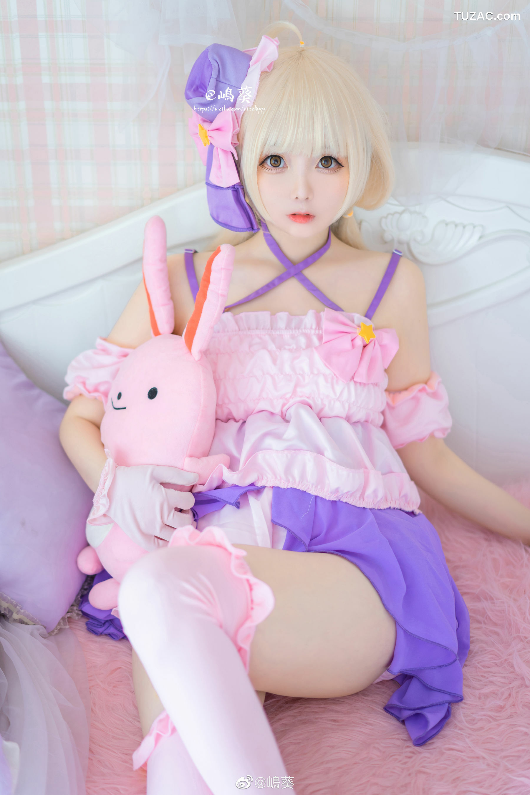 网络美女_Coser嶋葵 《双叶杏打歌服》 写真集