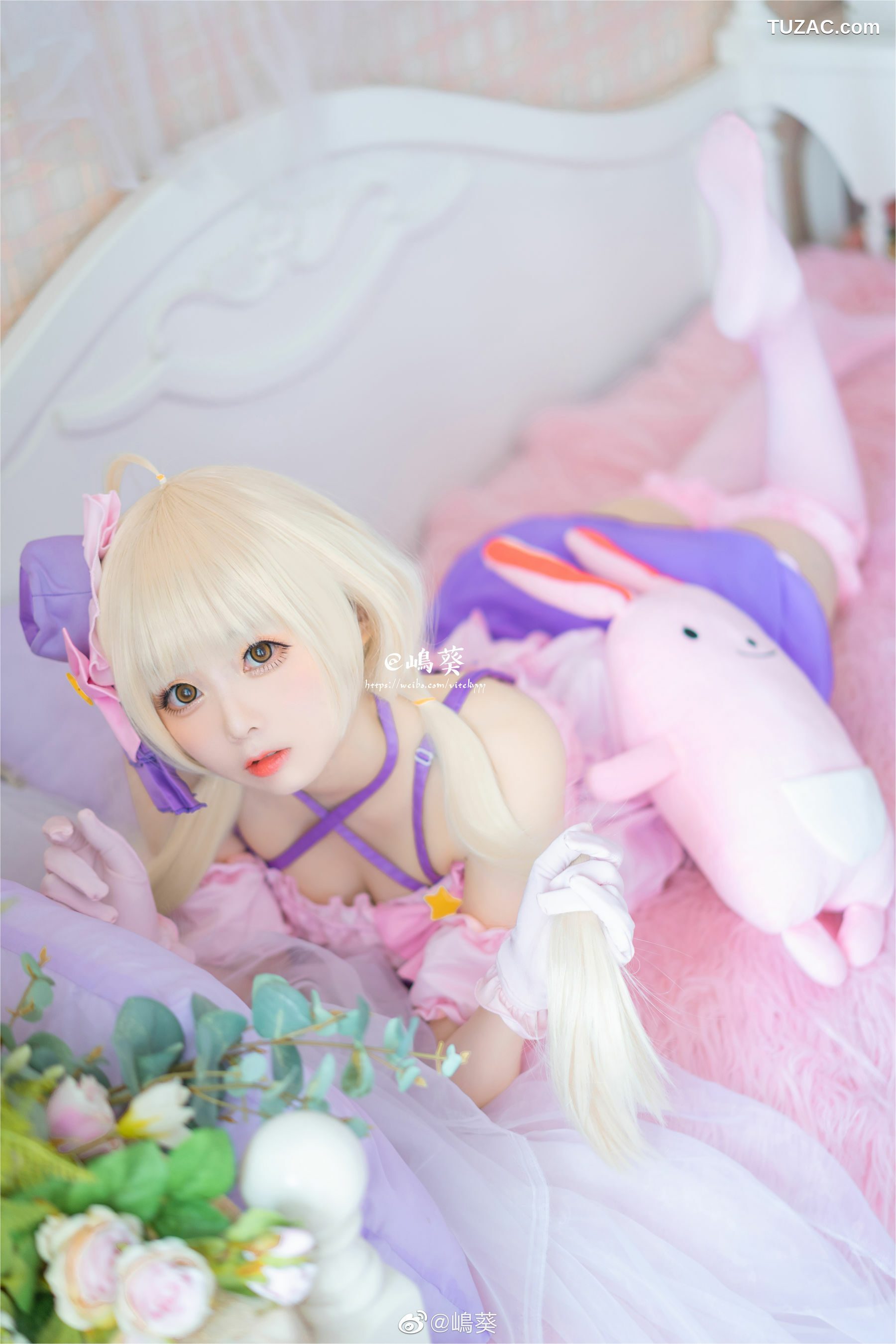网络美女_Coser嶋葵 《双叶杏打歌服》 写真集