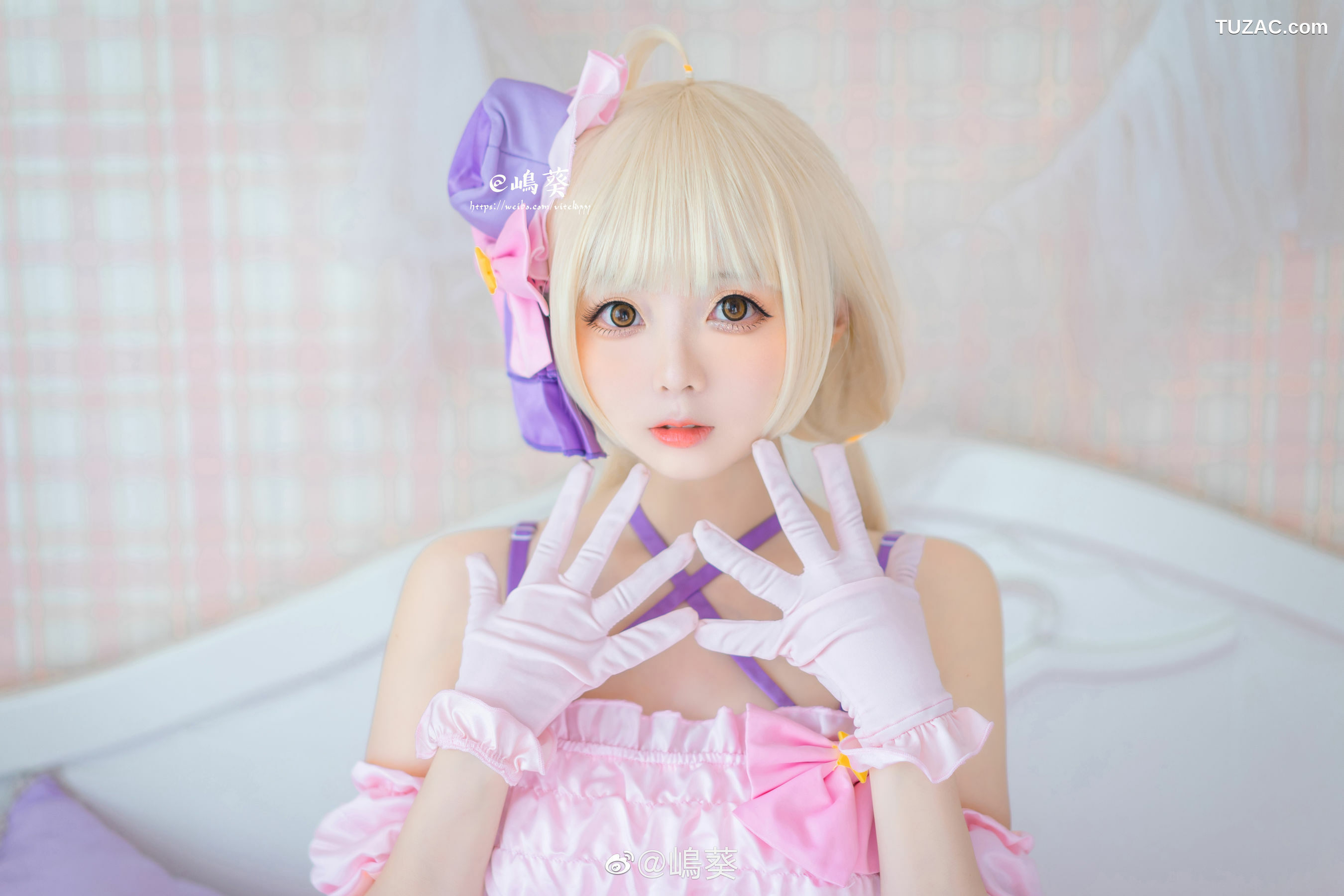 网络美女_Coser嶋葵 《双叶杏打歌服》 写真集