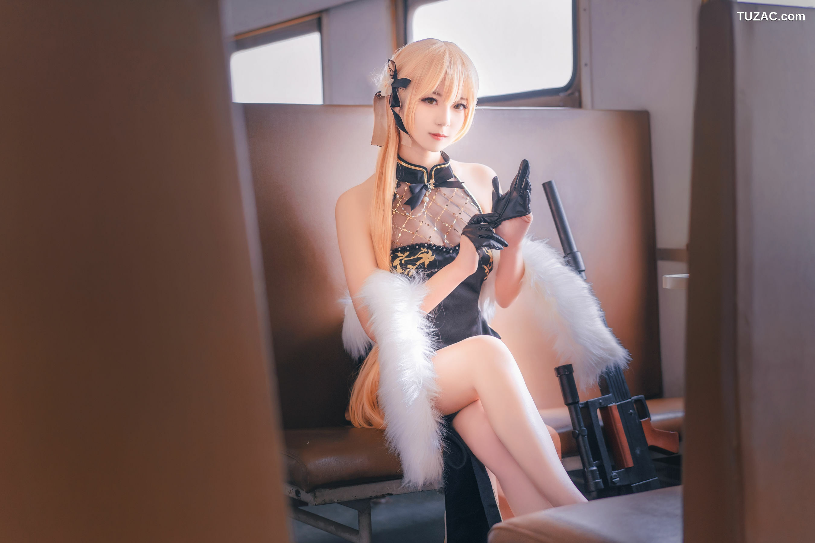 网络美女_Coser弥音音ww 《紫雨心》 写真集