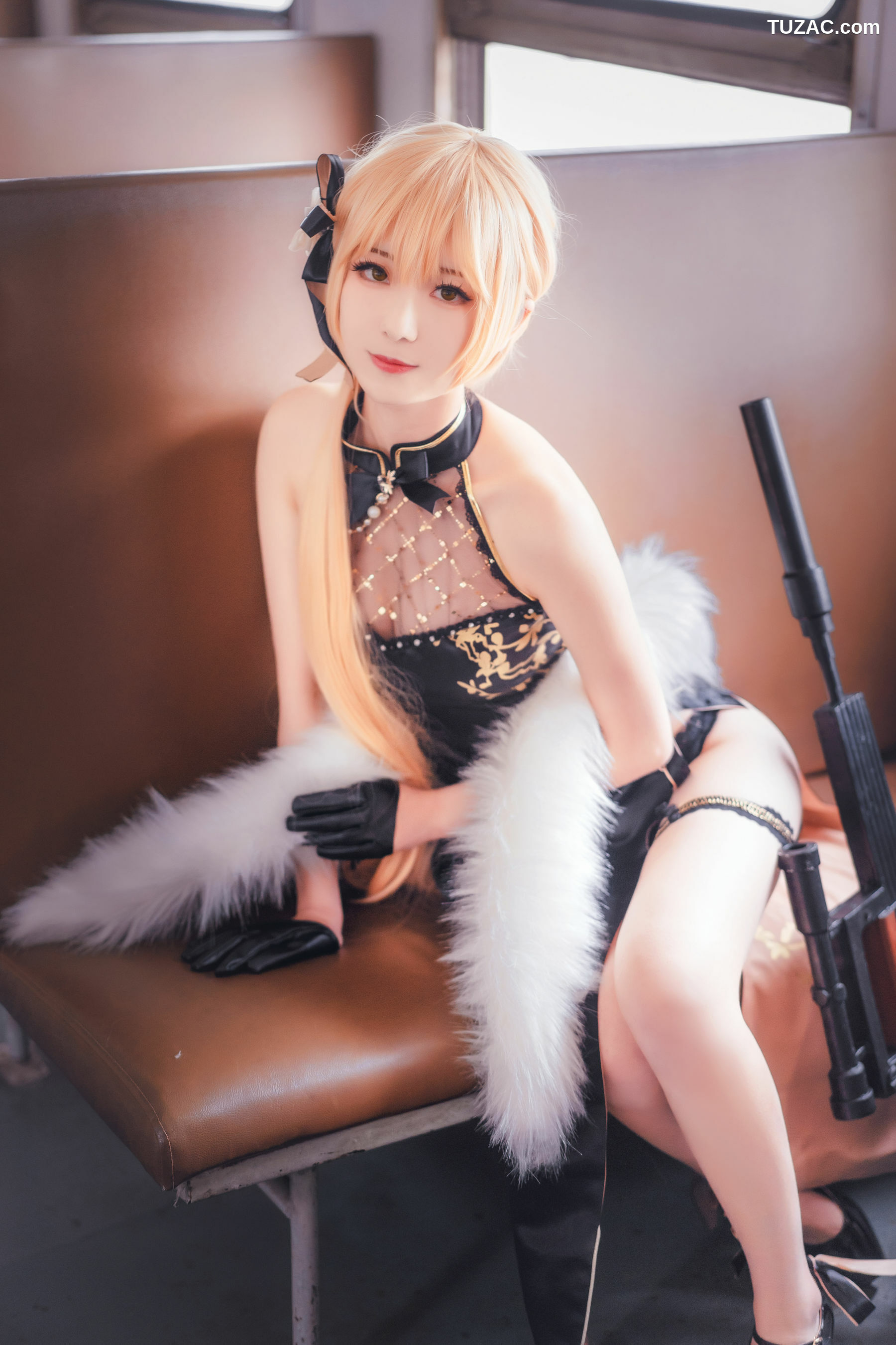 网络美女_Coser弥音音ww 《紫雨心》 写真集