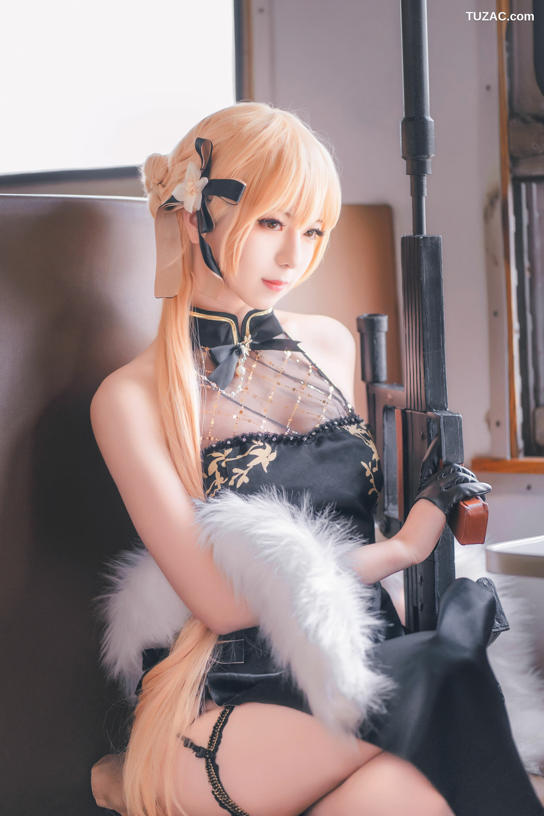 网络美女_Coser弥音音ww 《紫雨心》 写真集