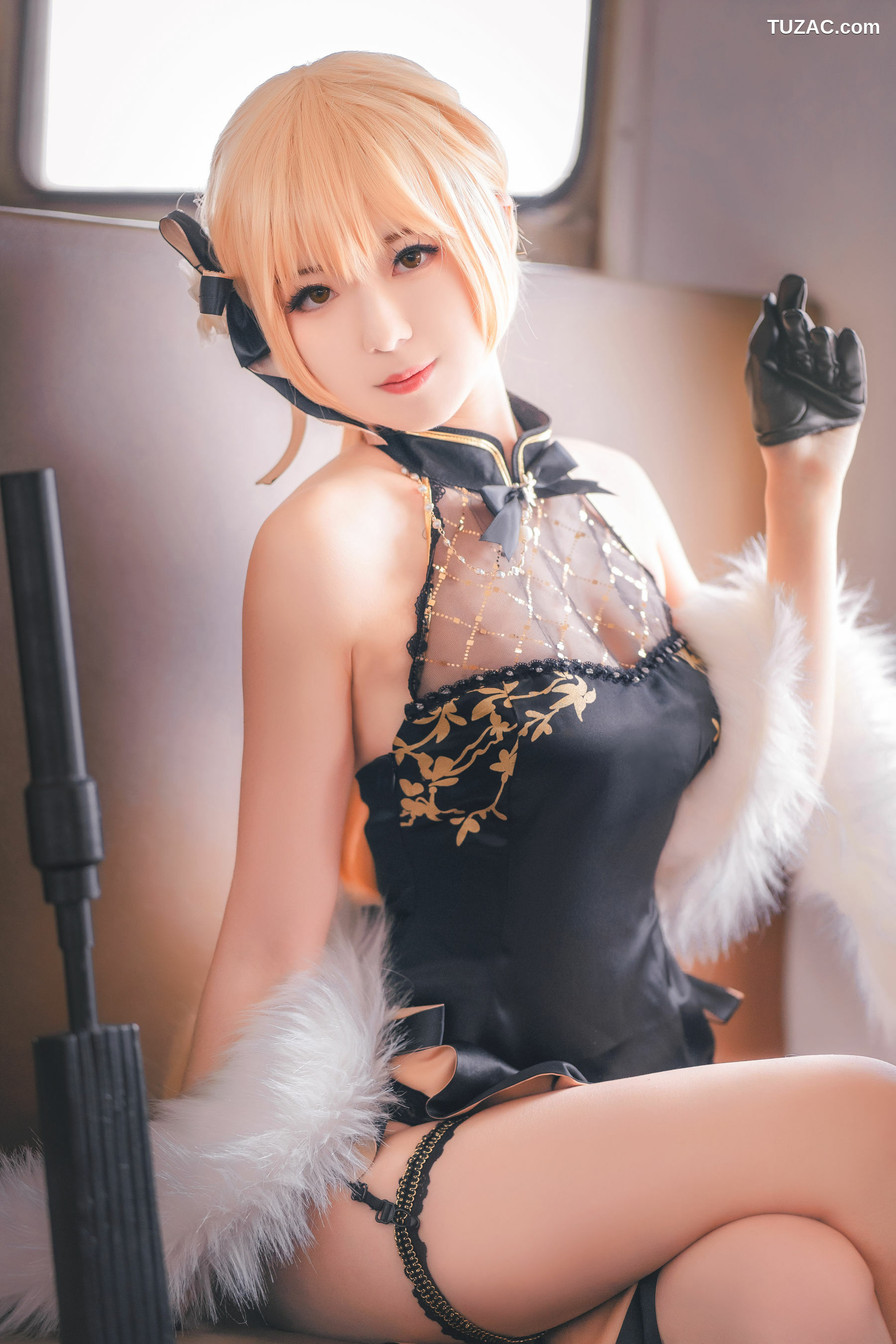 网络美女_Coser弥音音ww 《紫雨心》 写真集