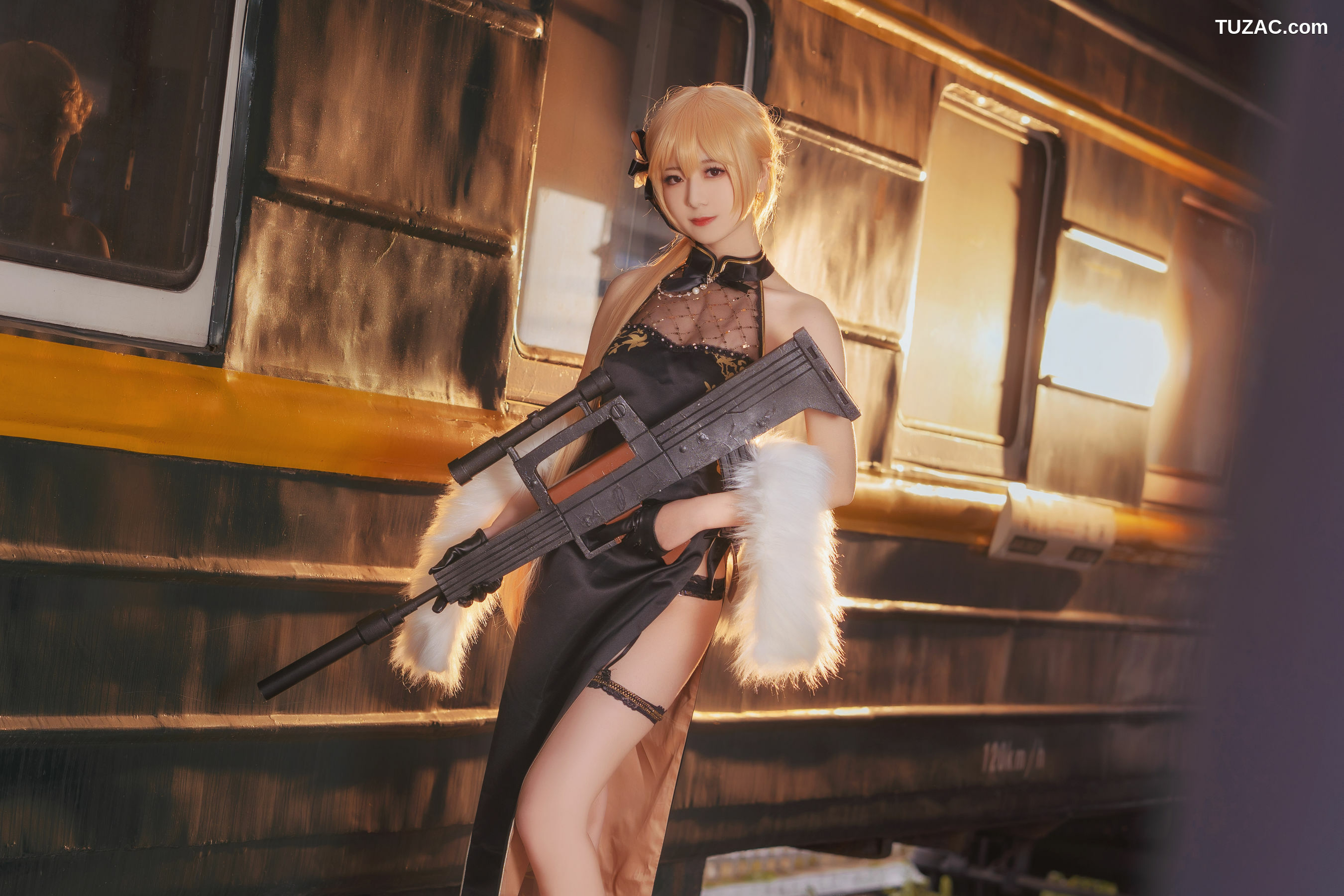 网络美女_Coser弥音音ww 《紫雨心》 写真集