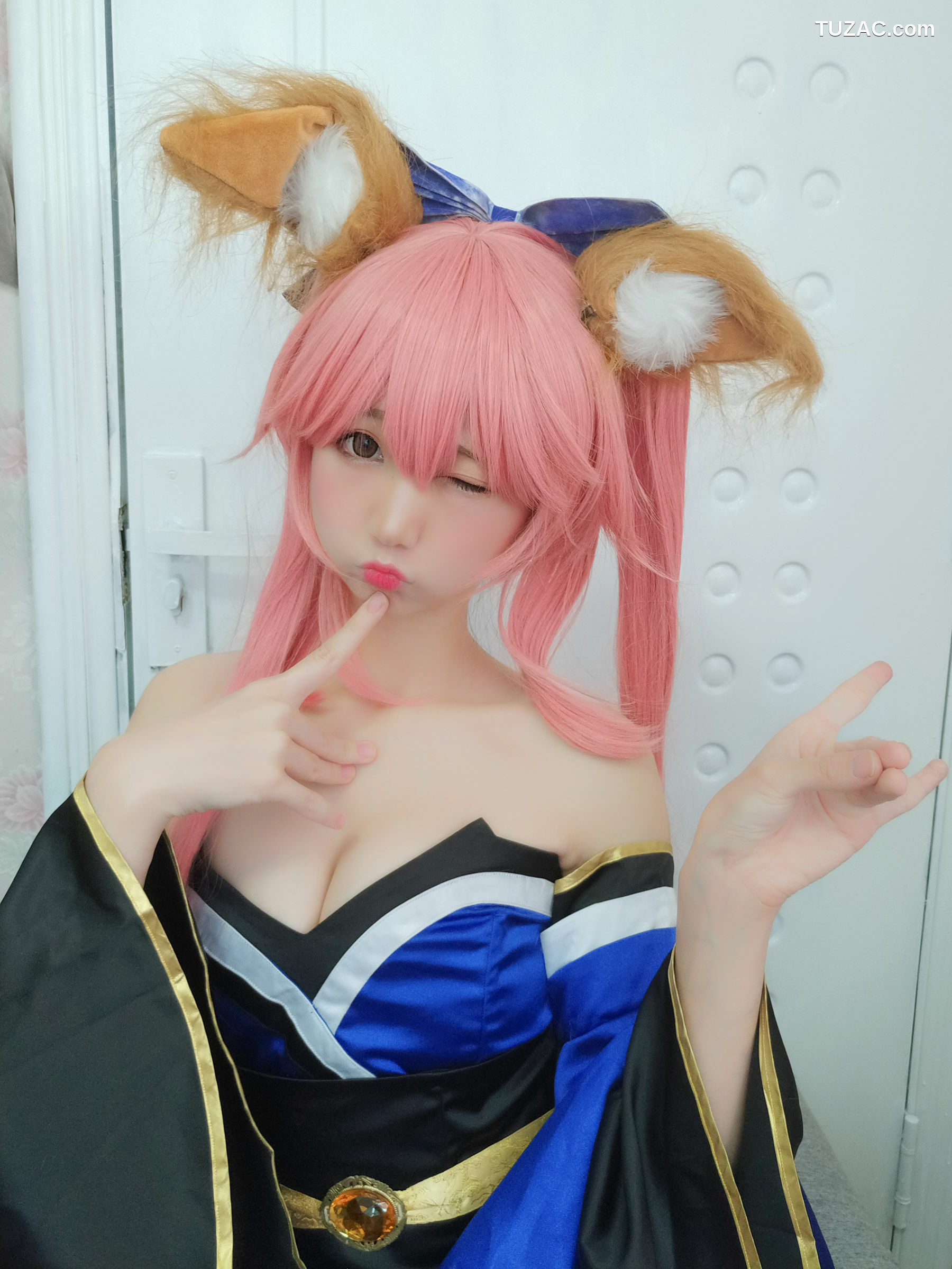 网络美女_NAGISA魔物喵 《自摄系列 No.004 玉藻前同人》 写真集