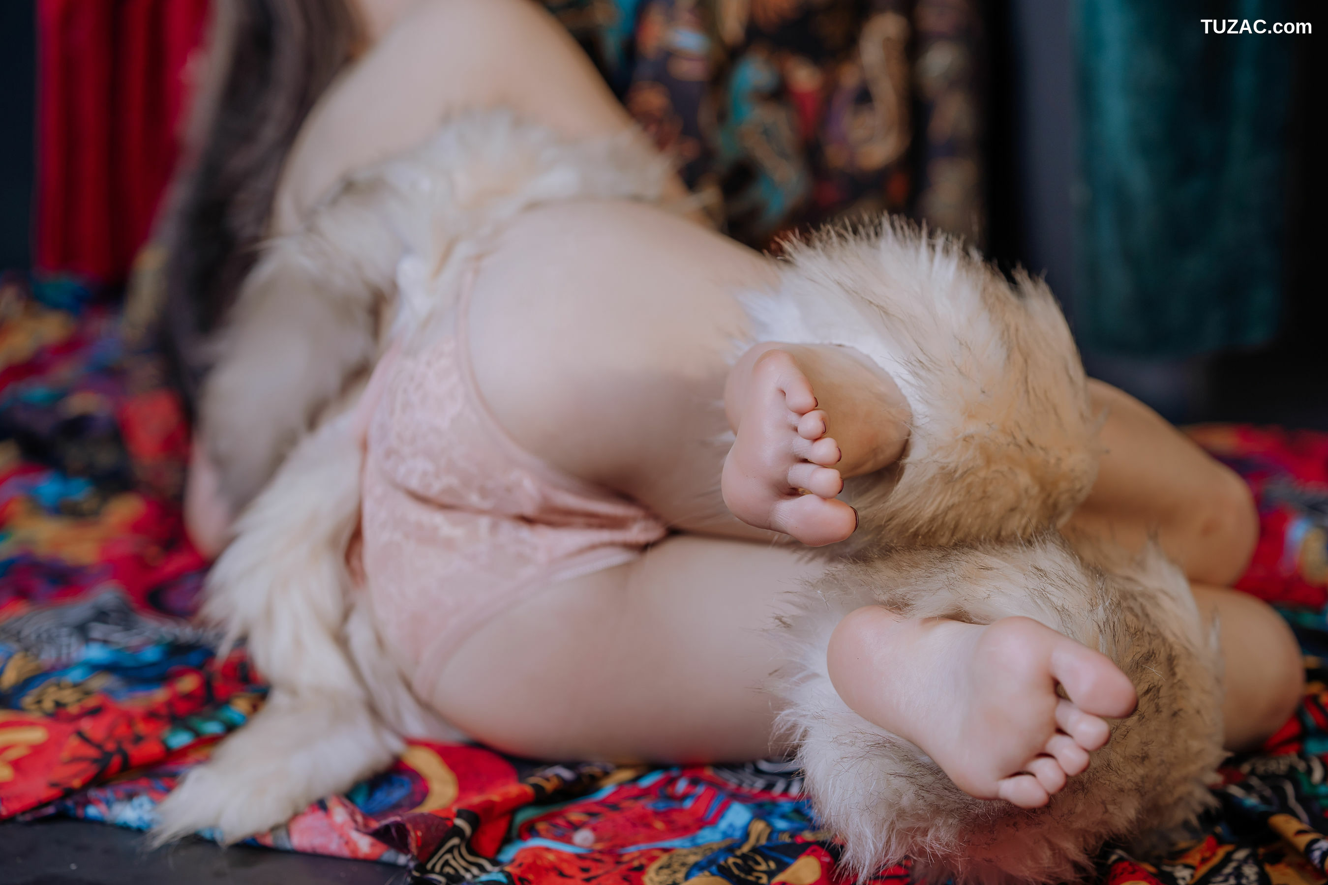 网络美女_七月喵子 - 熊孩子 写真套图