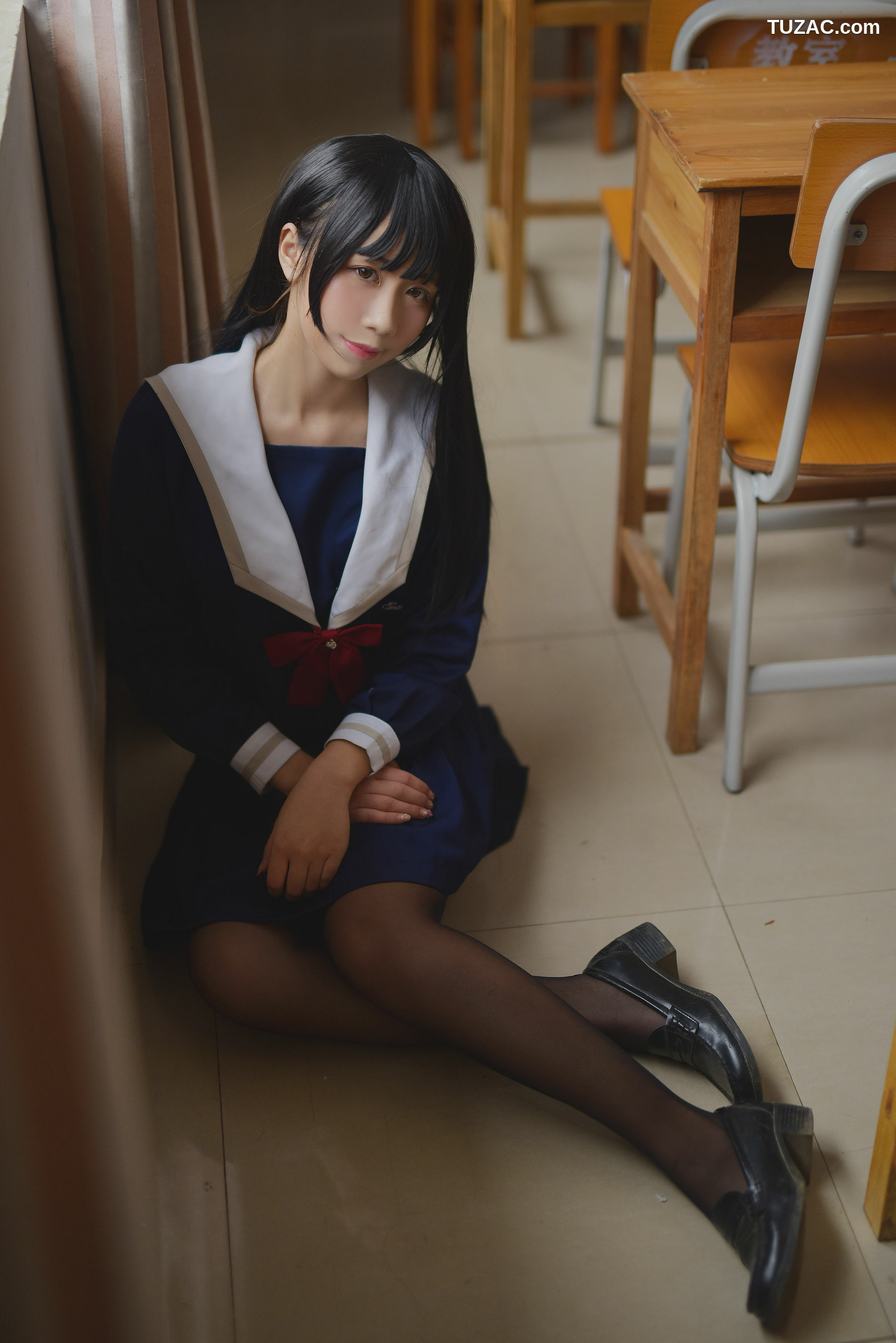 网络美女_九曲Jean 《JK露脐制服》 写真集