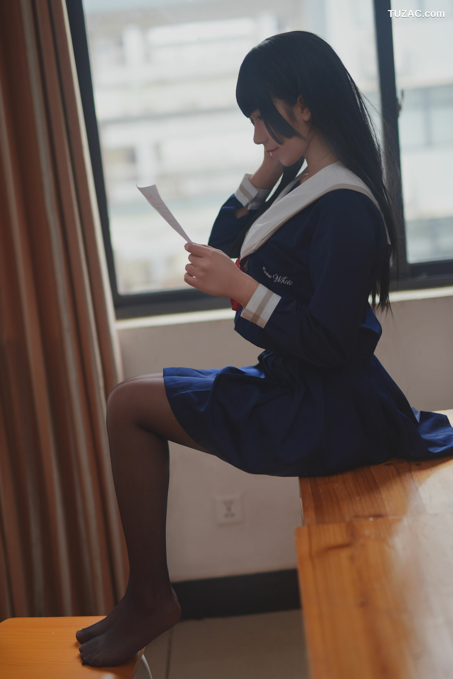 网络美女_九曲Jean 《JK露脐制服》 写真集