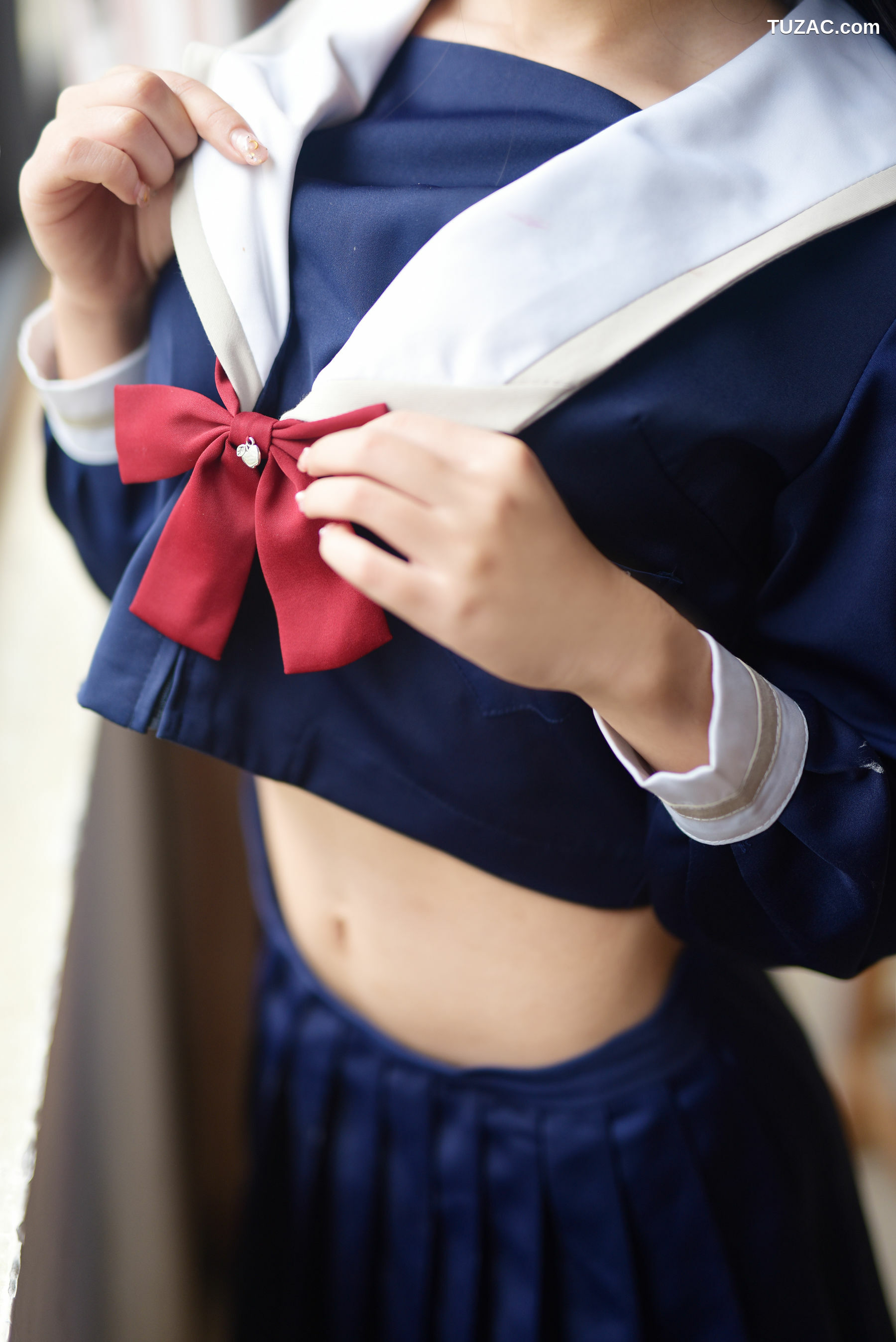 网络美女_九曲Jean 《JK露脐制服》 写真集