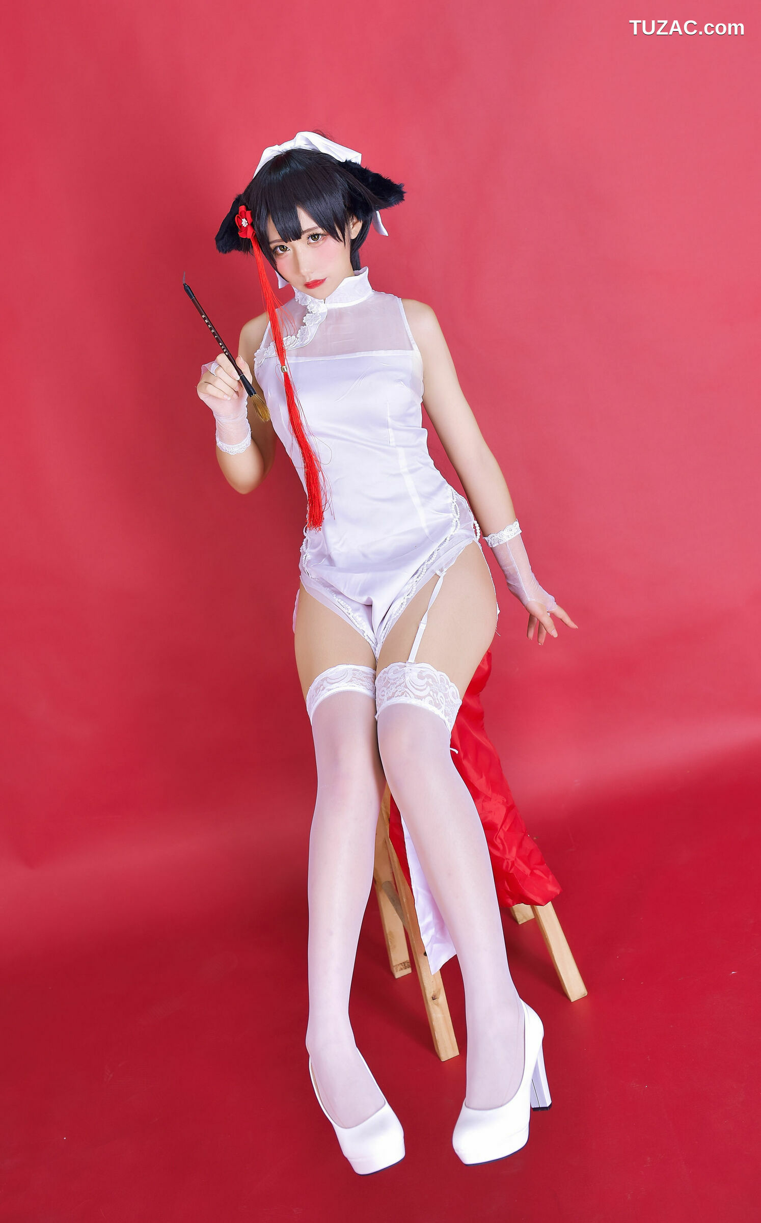 网络美女_九曲Jean 《碧蓝航线 旗袍》 写真集