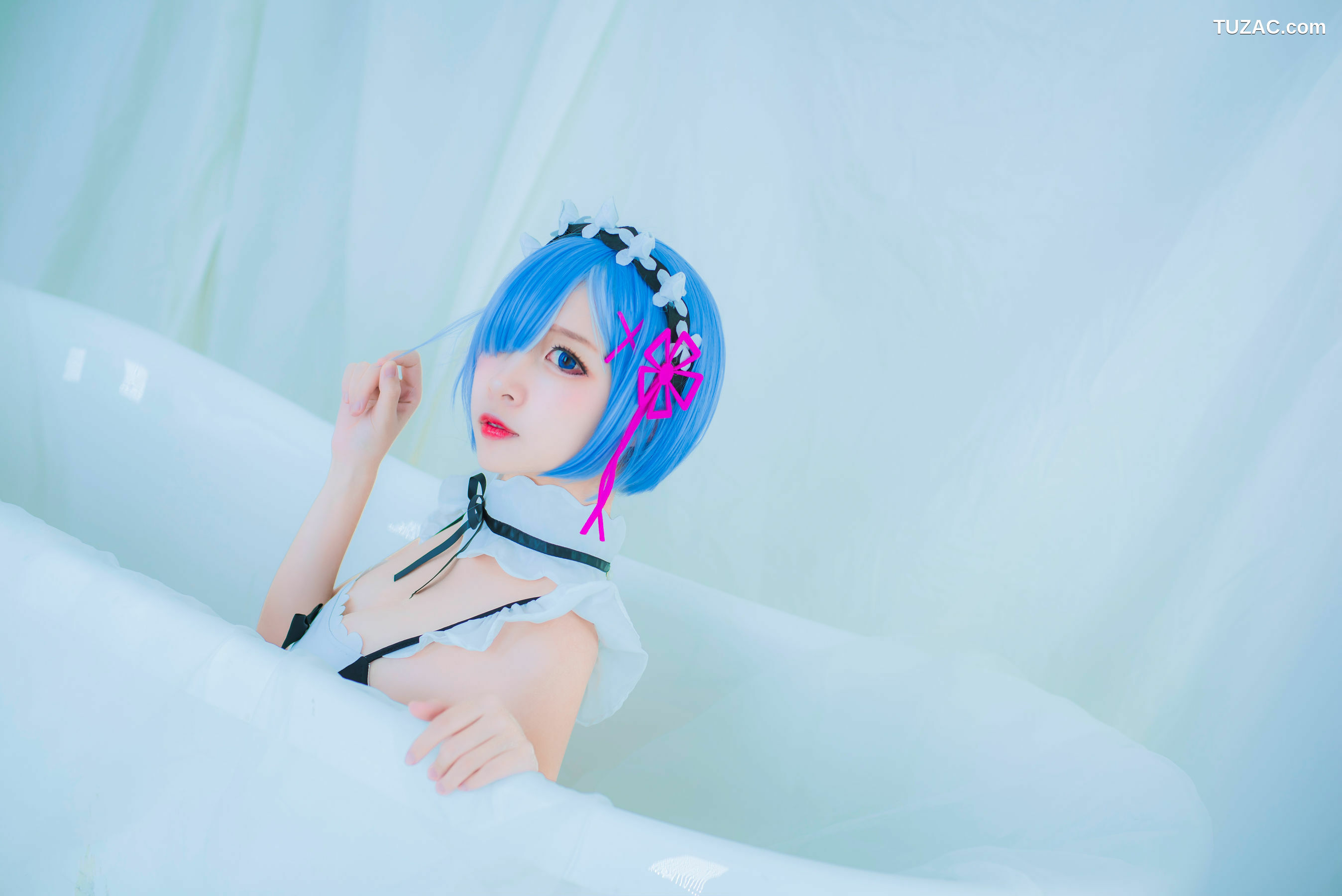 网络美女_二佐Nisa 《蕾姆泳装》 写真集